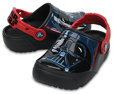 Kids' Crocs Fun Lab Lights Darth Vader™ Clogs