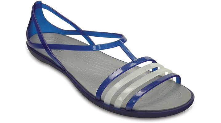 Crocs Cerulean Blue Women's Crocs Isabella Sandal Shoes