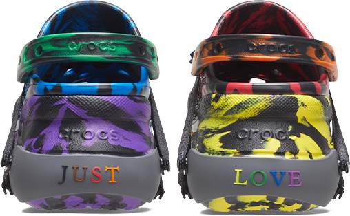 just love designed by ruby rose crocs classic bae clog