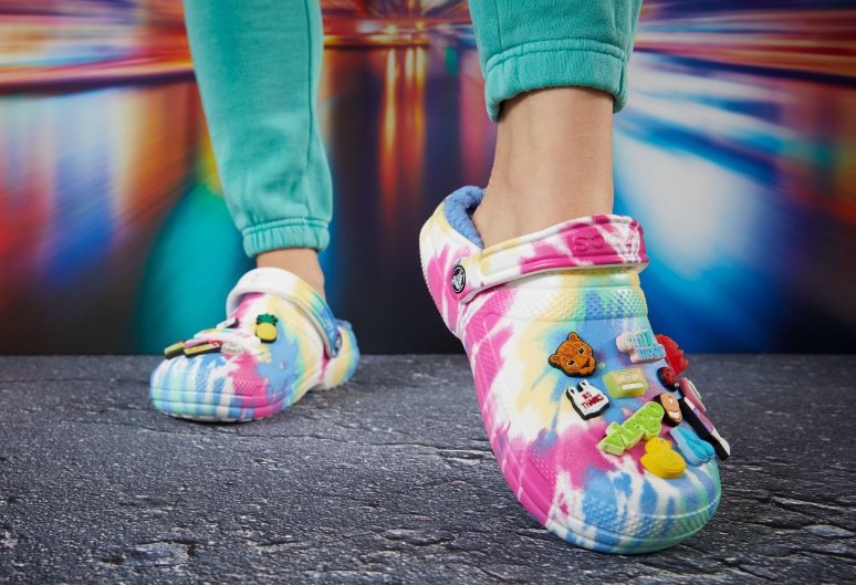 Classic Tie-Dye Lined Clog.