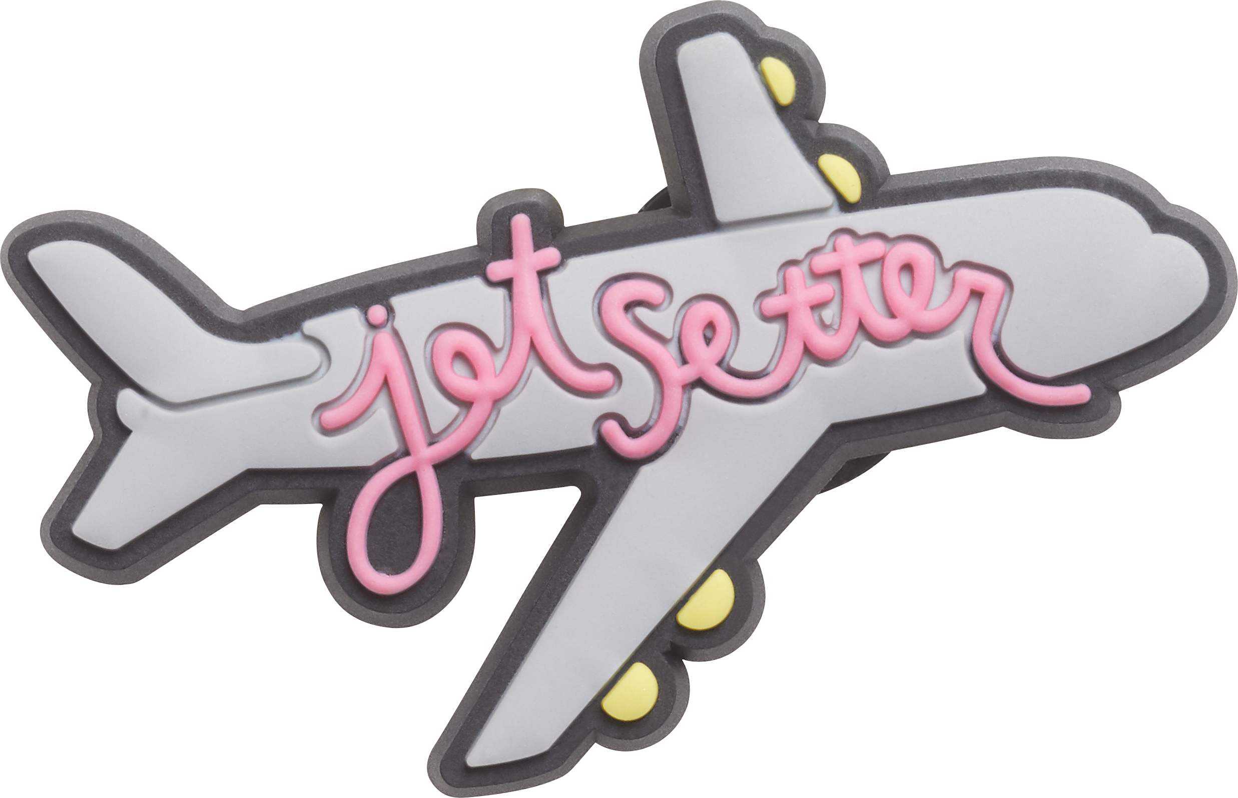 Jetsetter Plane Jibbitz Shoe Charm - Crocs