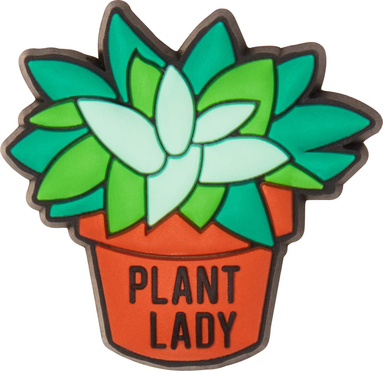 Plant Lady Succulent Jibbitz Shoe Charm 
