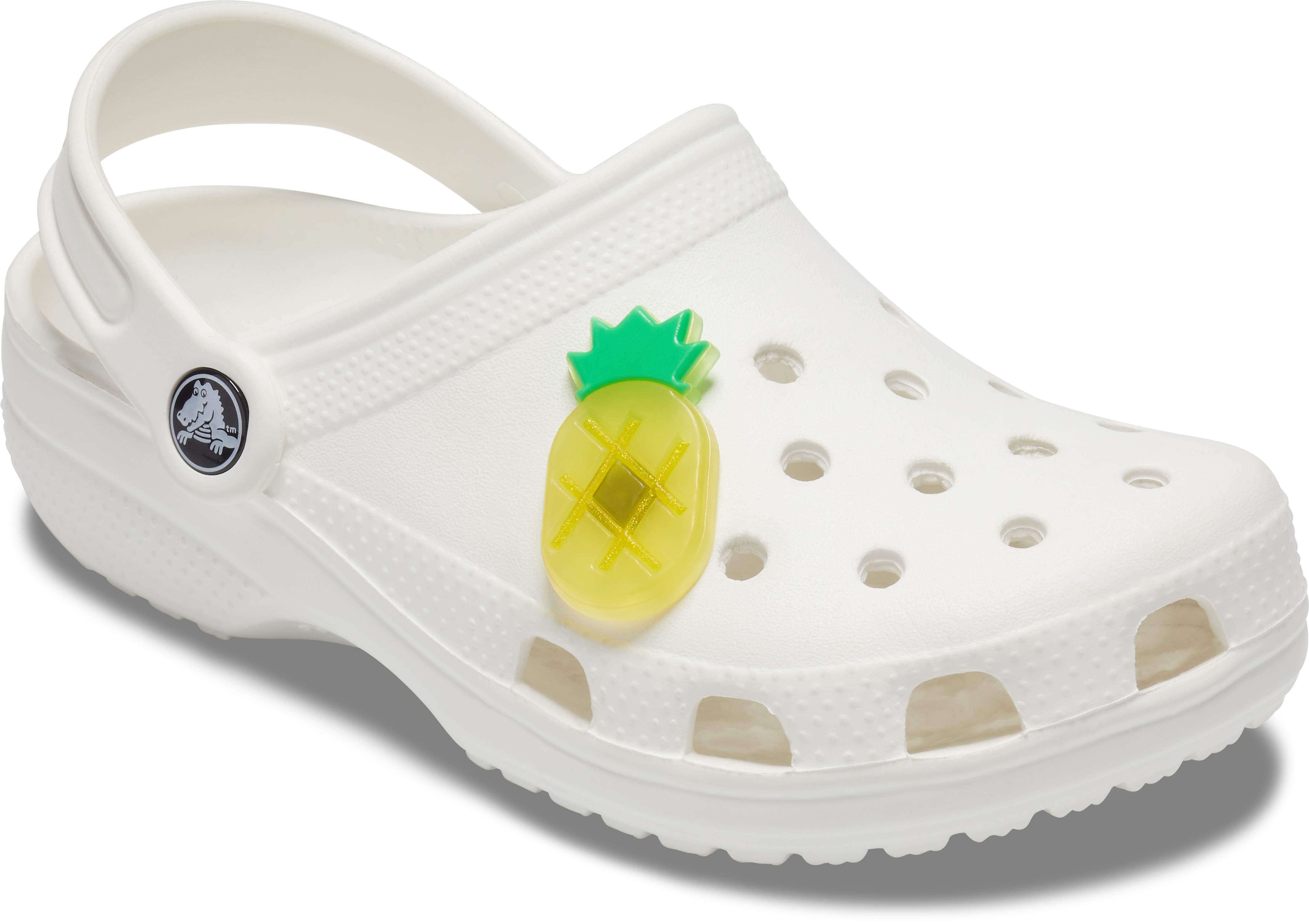 Translucent Pineapple Jibbitz Shoe 