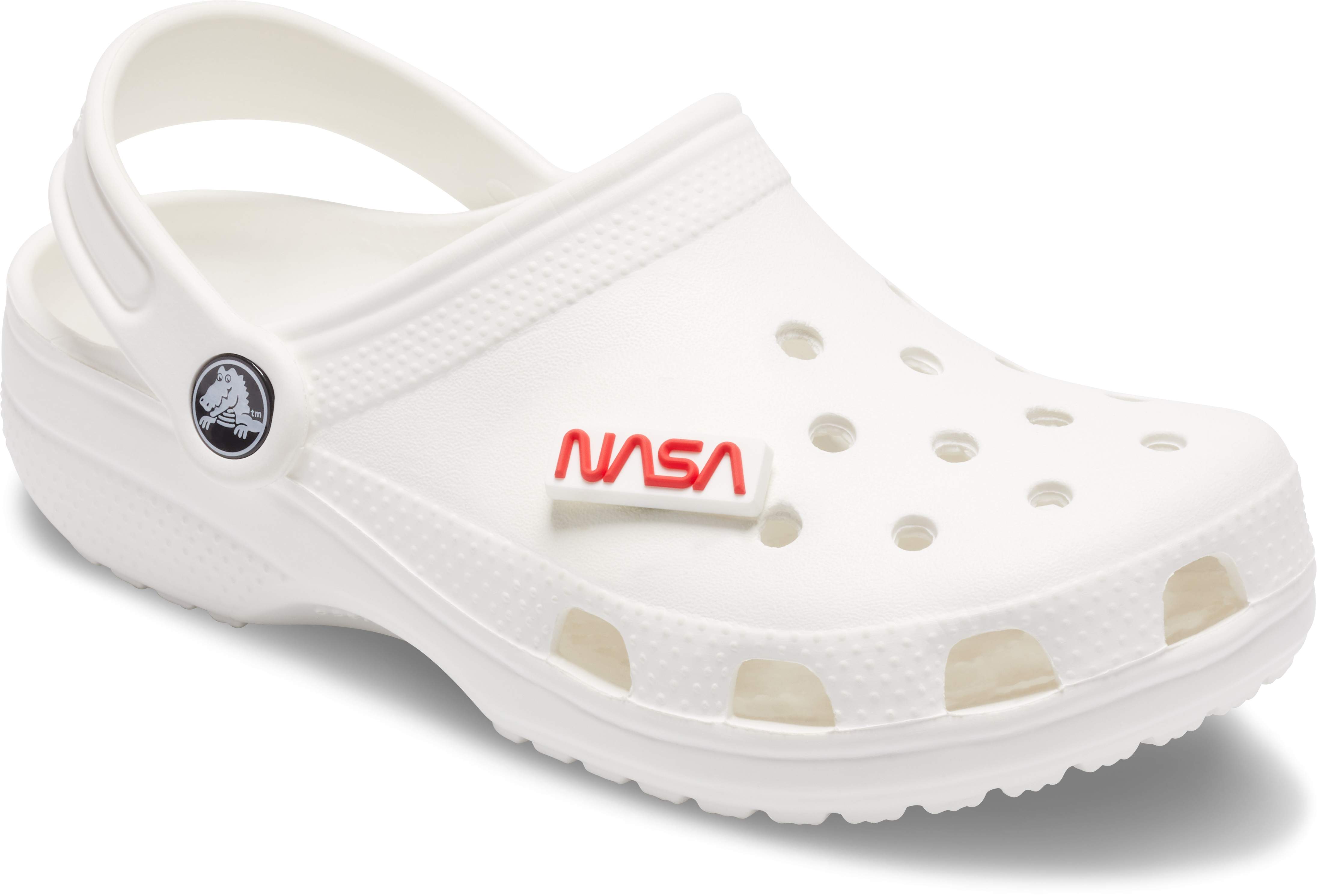 NASA Worm Logo Jibbitz Shoe Charm - Crocs