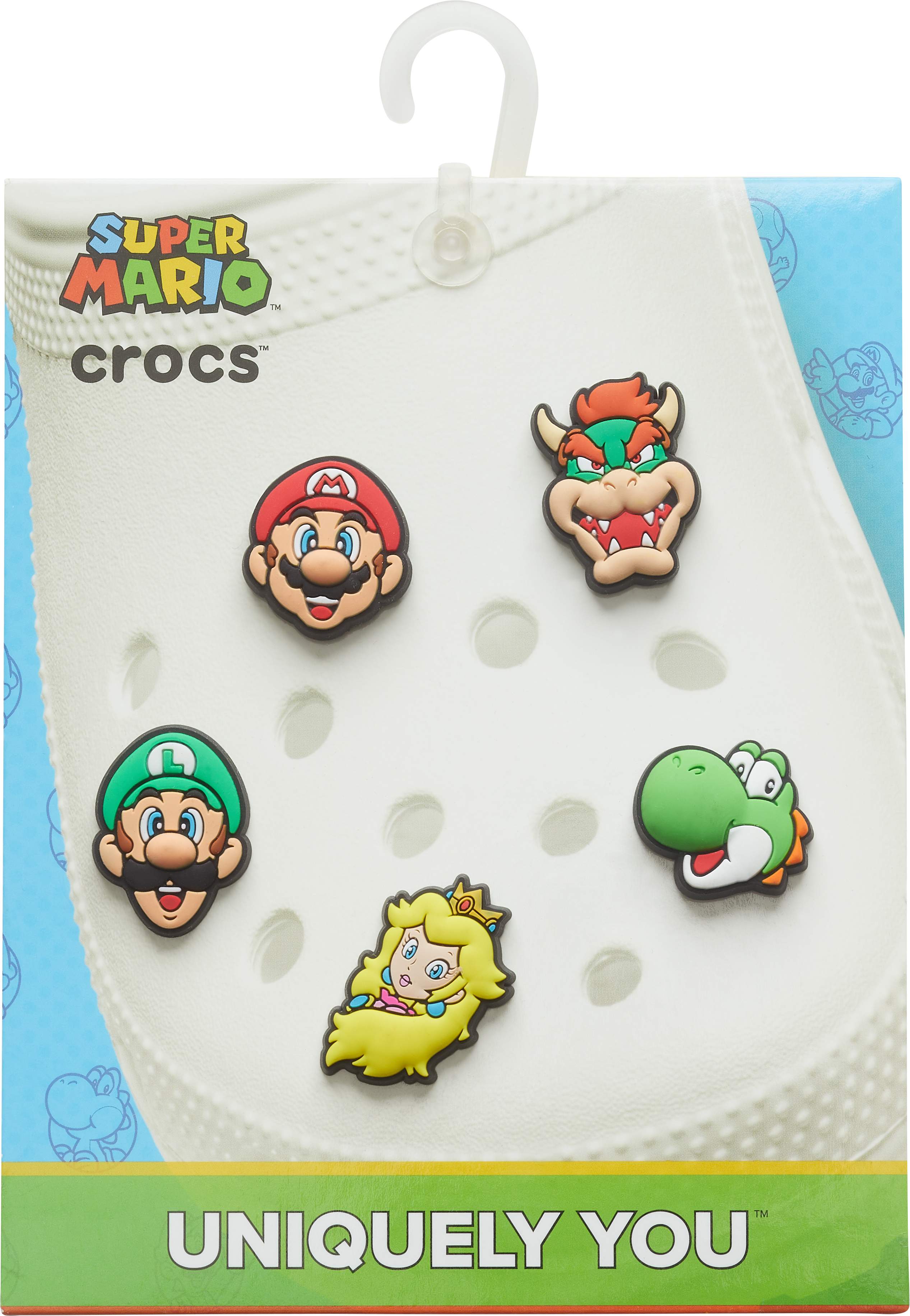 Super Mario™ 5-Pack Jibbitz Shoe Charm 