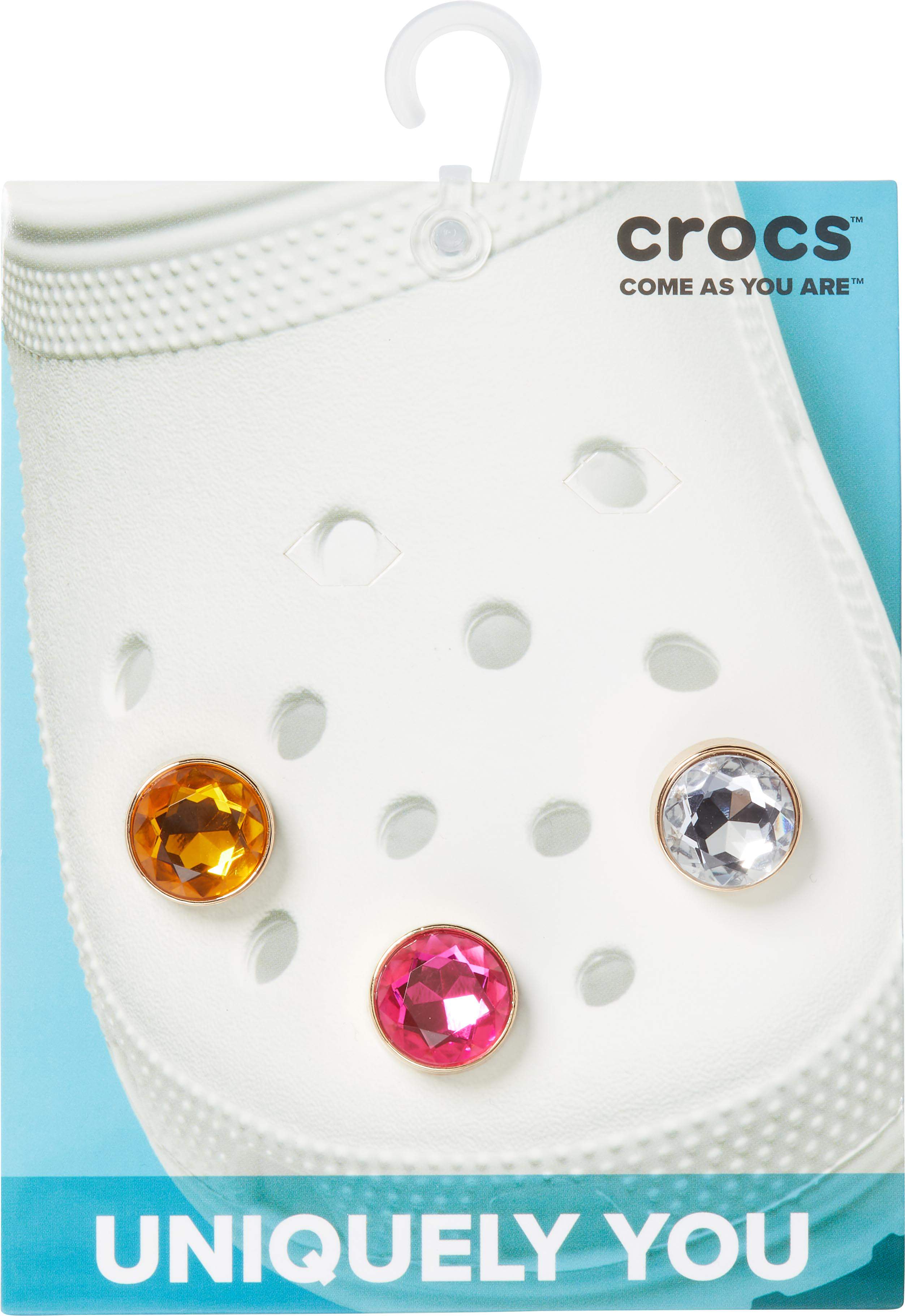 Sparkly 3-Pack Jibbitz Shoe Charm - Crocs