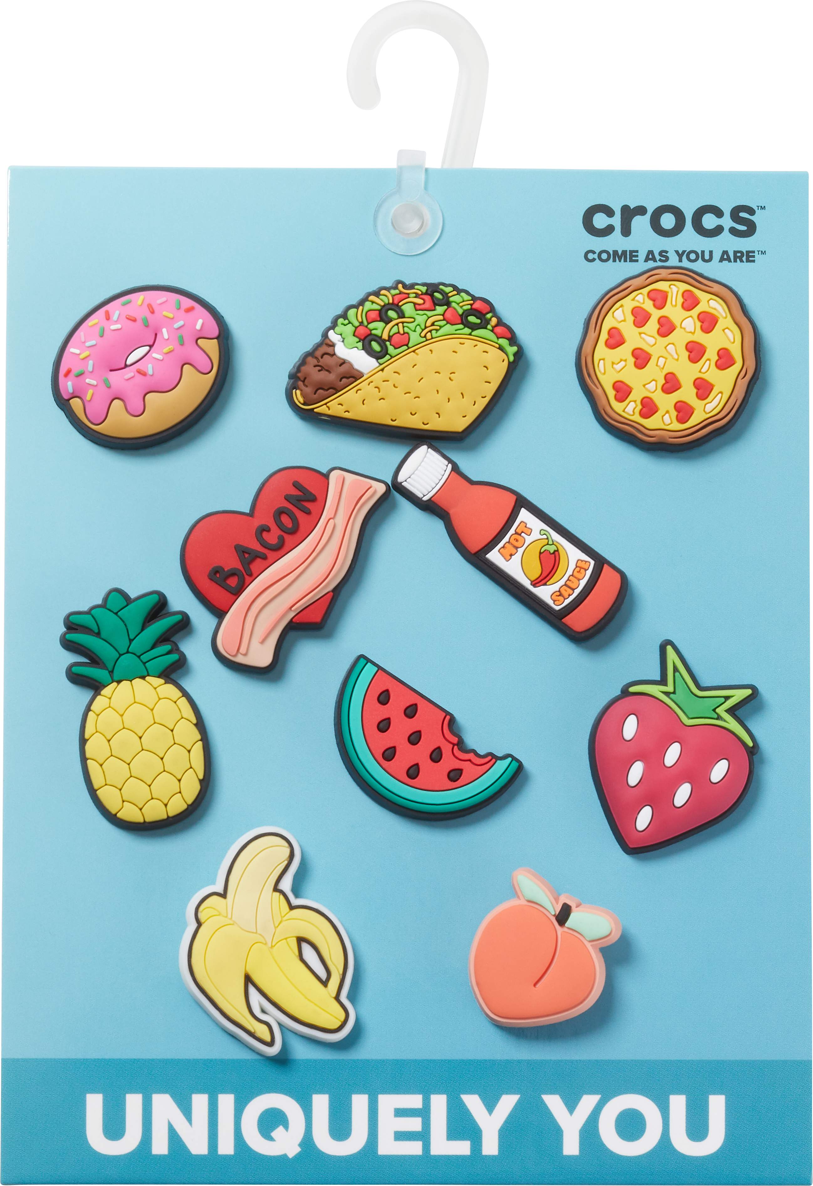 fruit croc charms