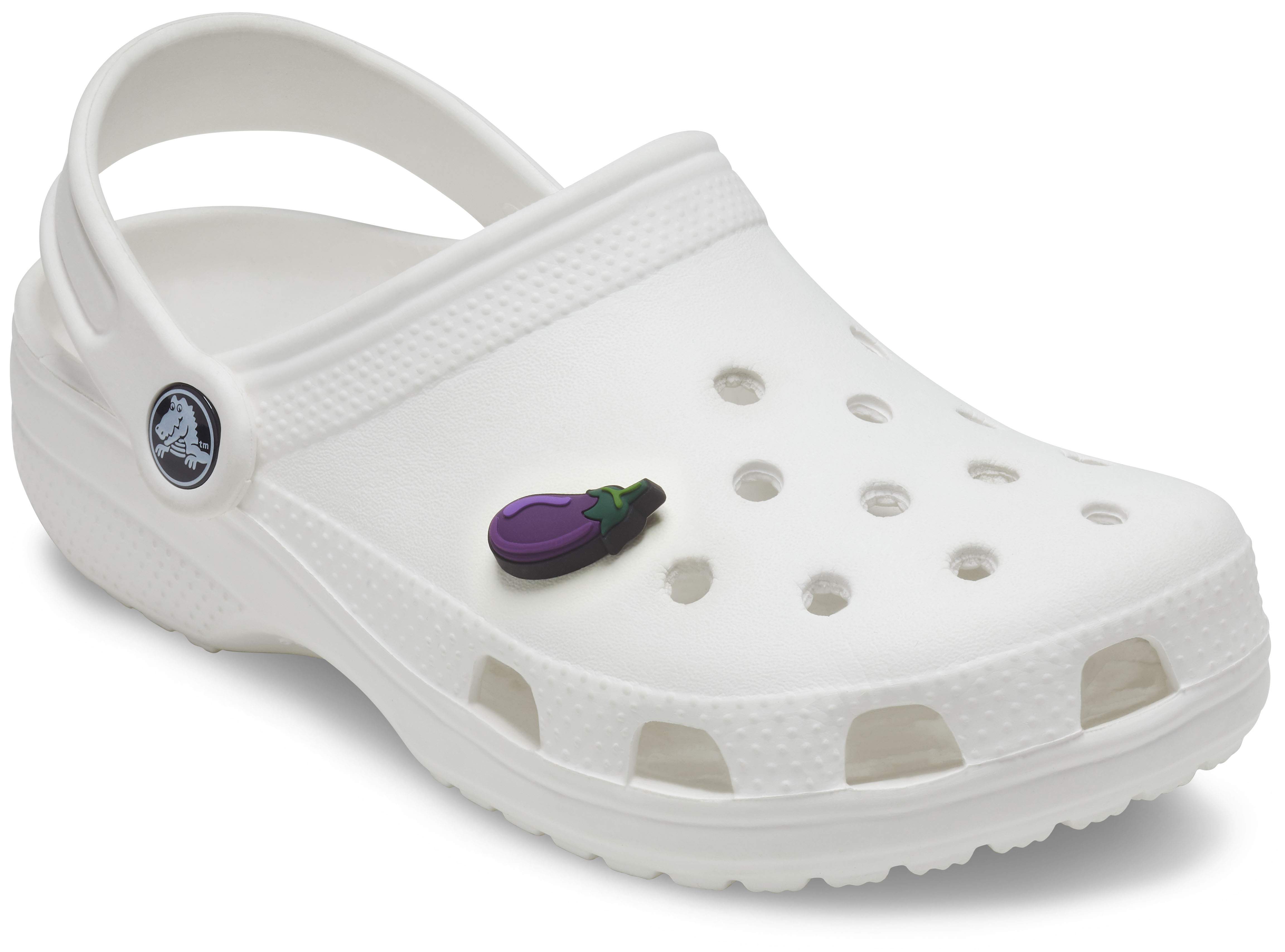 Aubergine Jibbitz Shoe Charm - Crocs