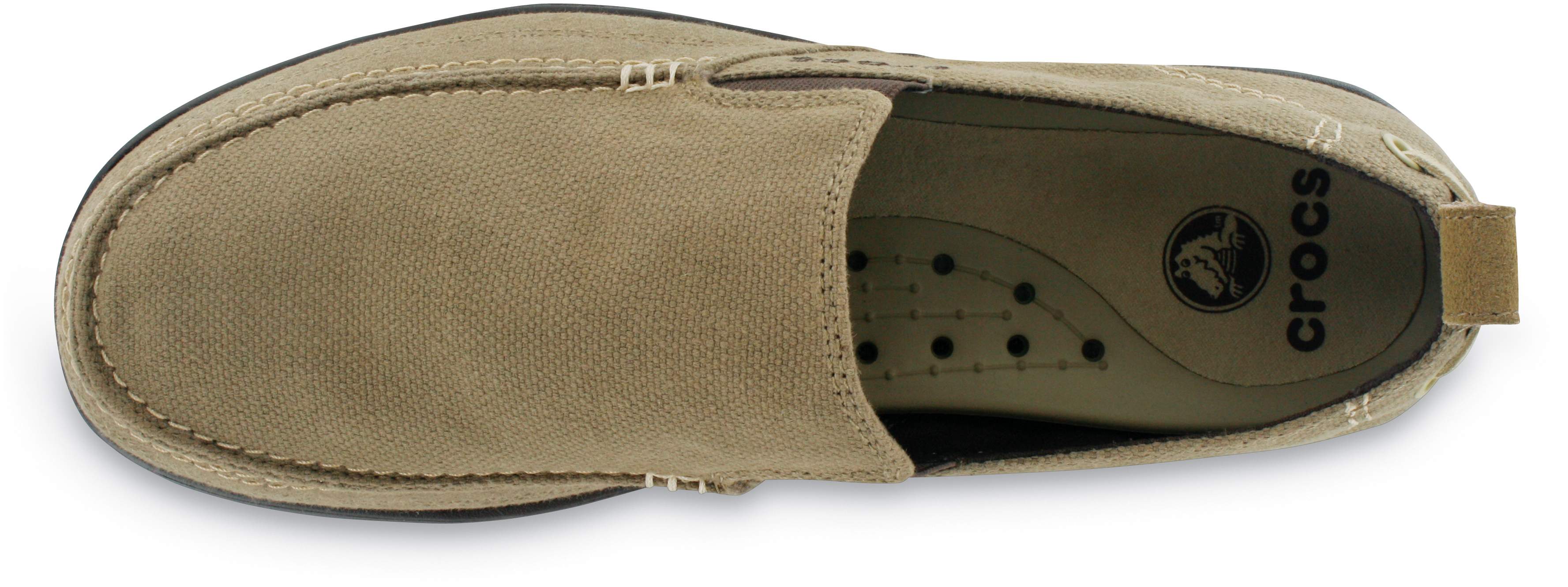 crocs maternity walu canvas loafer shoes slip on