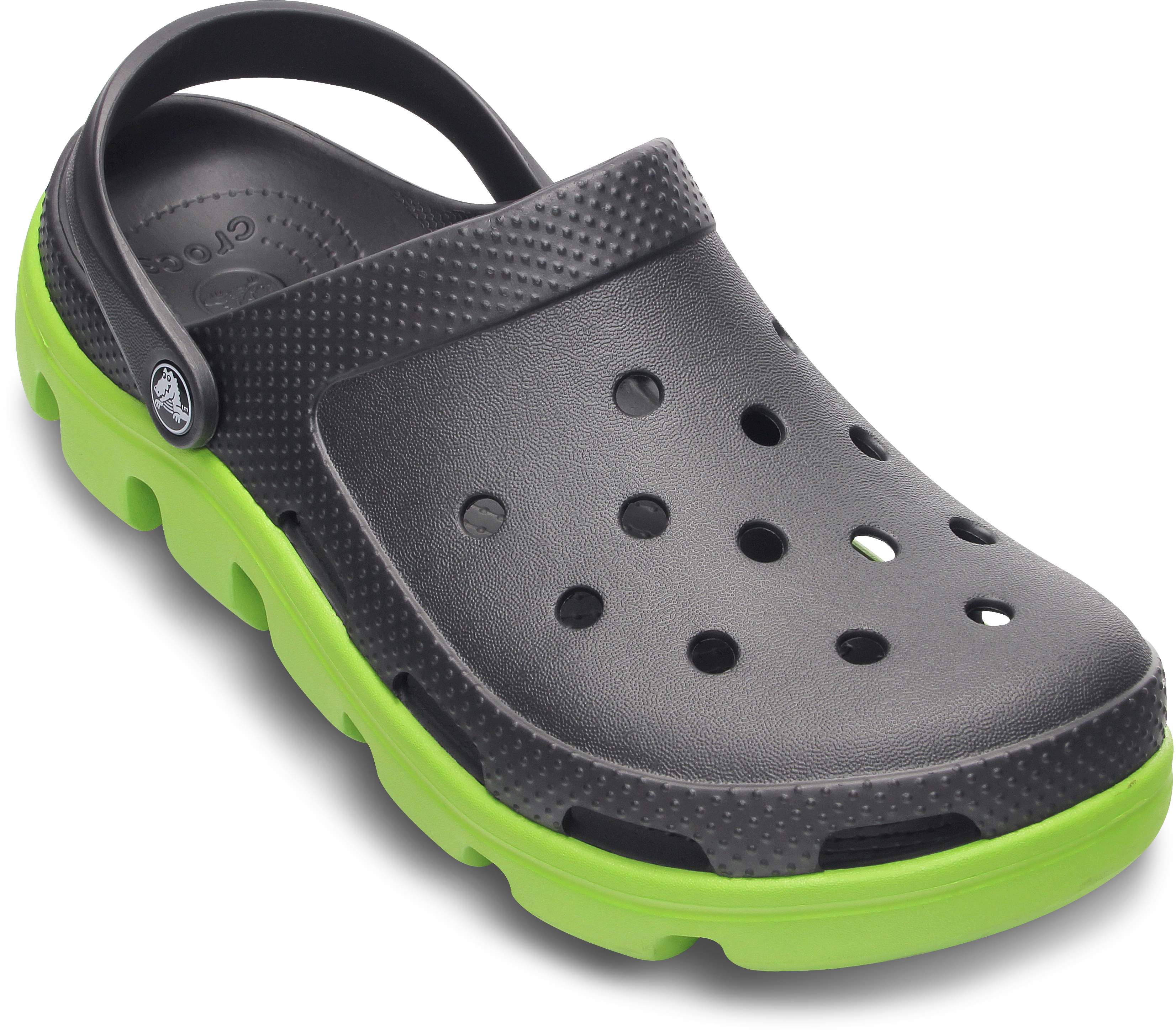 dual crocs comfort clogs
