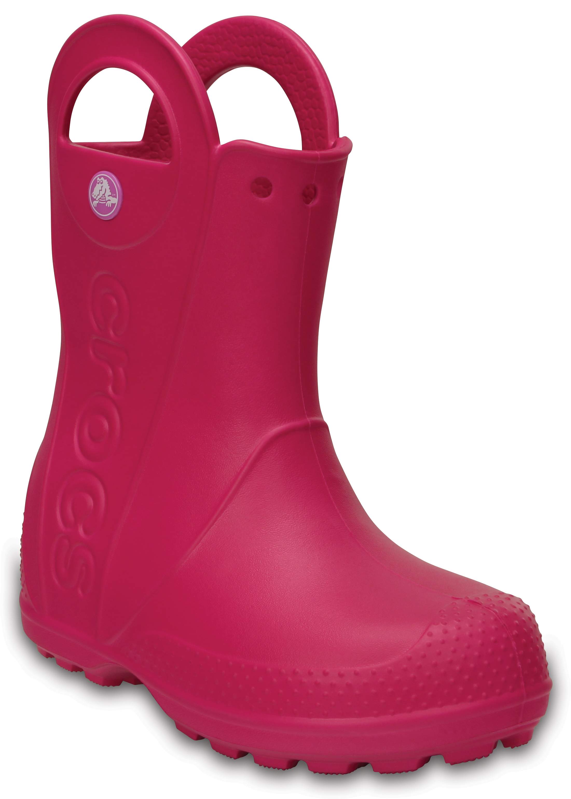 crocs kids handle it rain boots