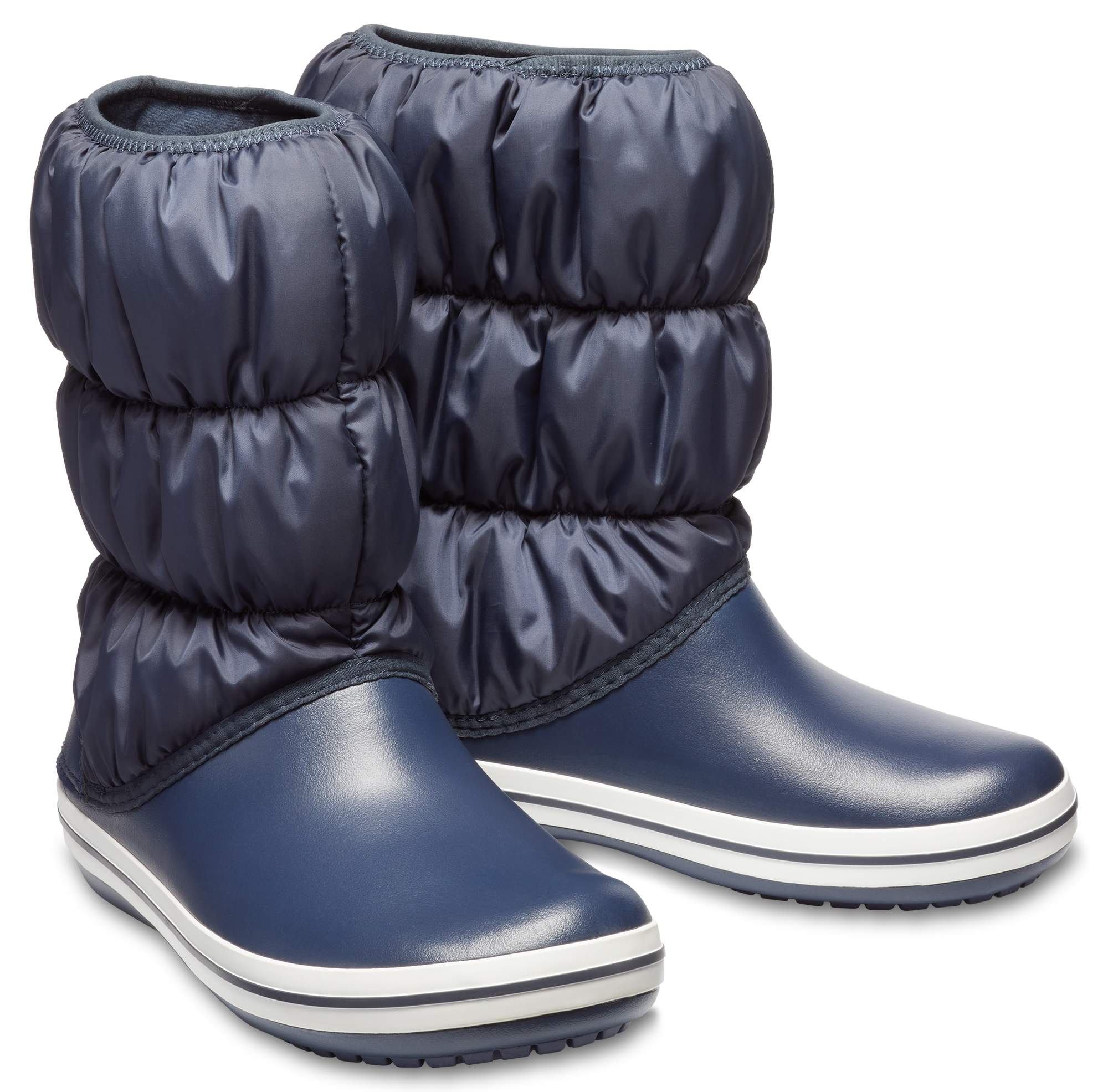 crocs winter puff boots