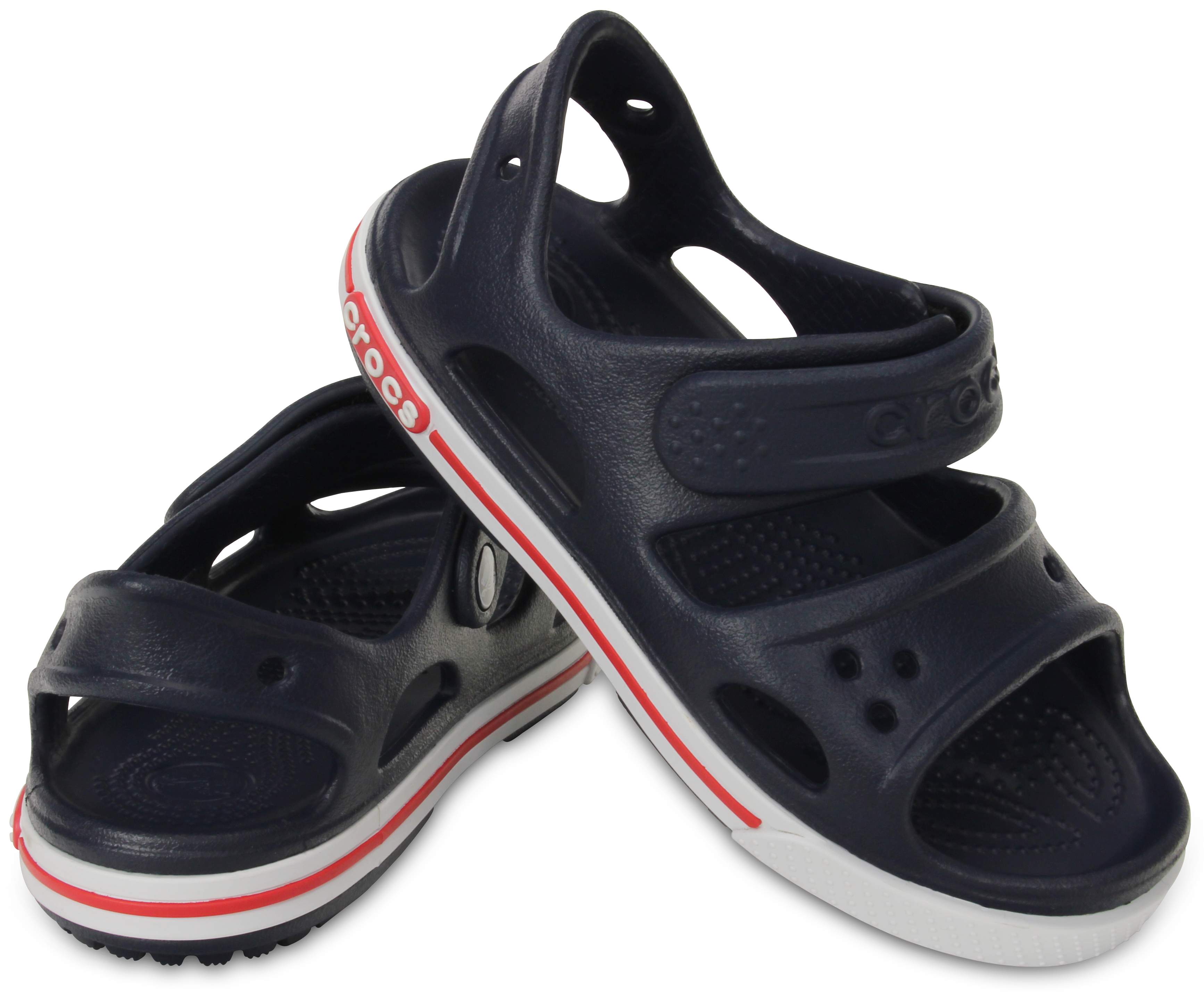 Крокс сандали. Детские синие сандалии Crocs Crocband™ Sandal Kids. Crocs Crocband 2. Сандалии для мальчиков Crocs Crocband II Sandal PS. Темно синие кроксы сандали.