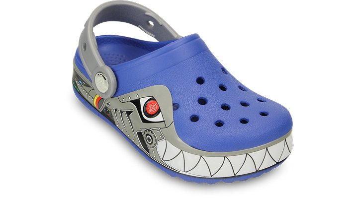Crocs CrocsLights Robo Shark Kids Clog | eBay