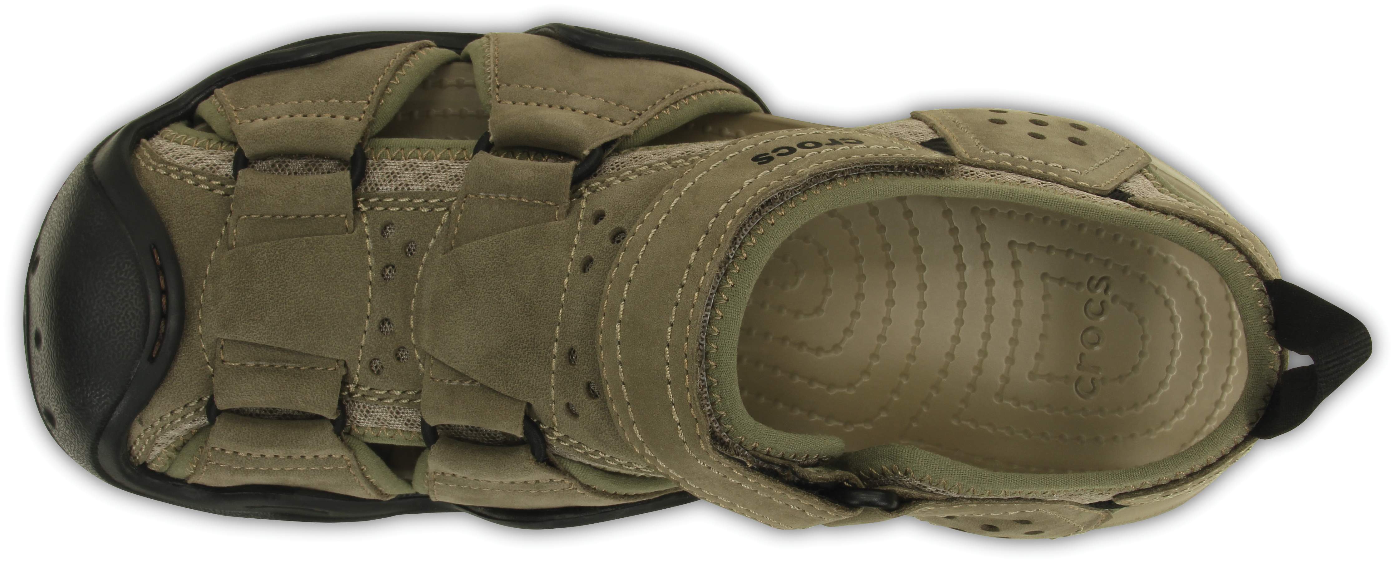 Crocs Mens Swiftwater Leather Fisherman Sandal | eBay