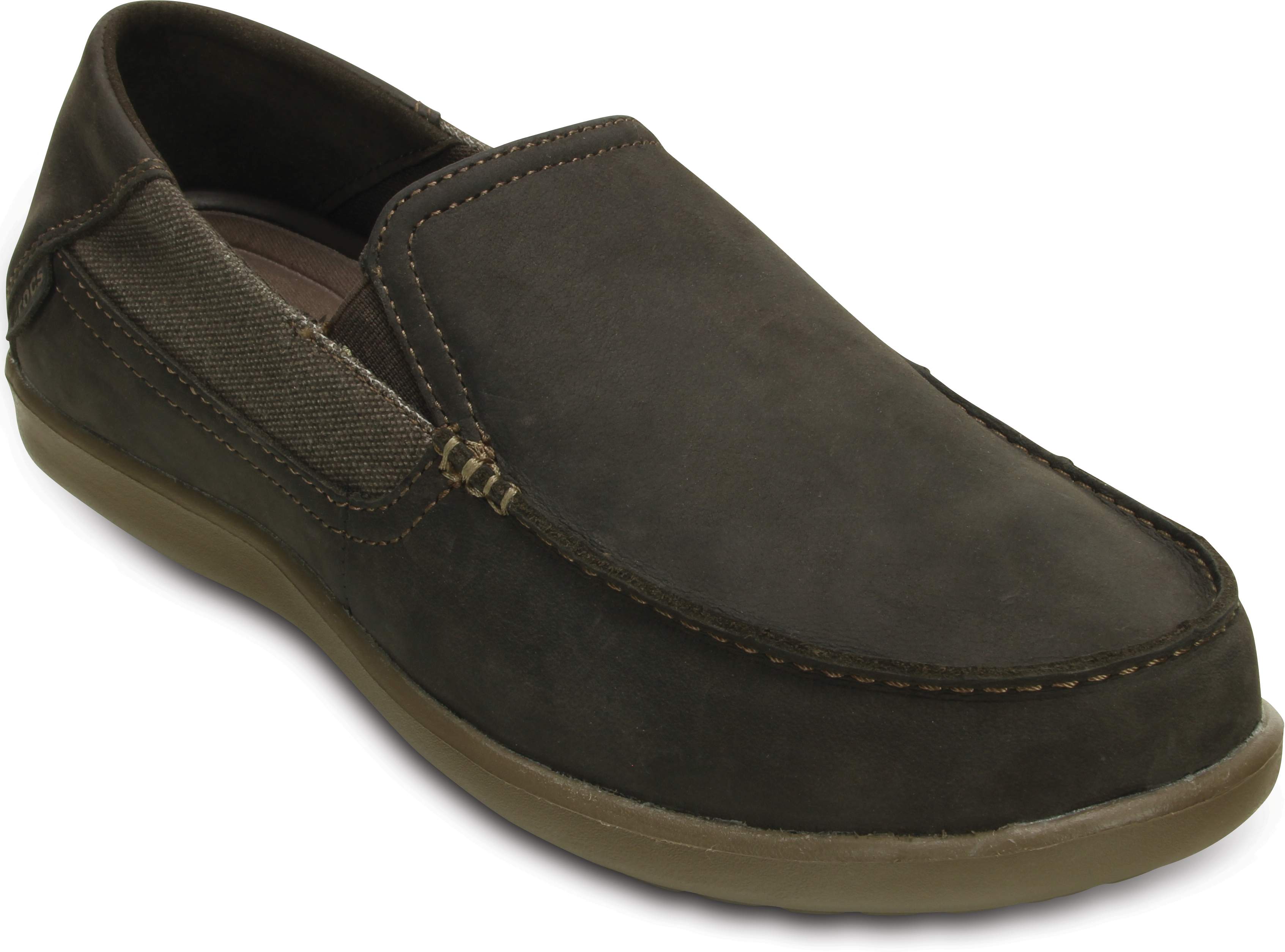 Crocs Mens Santa Cruz 2 Luxe Leather Loafer | eBay