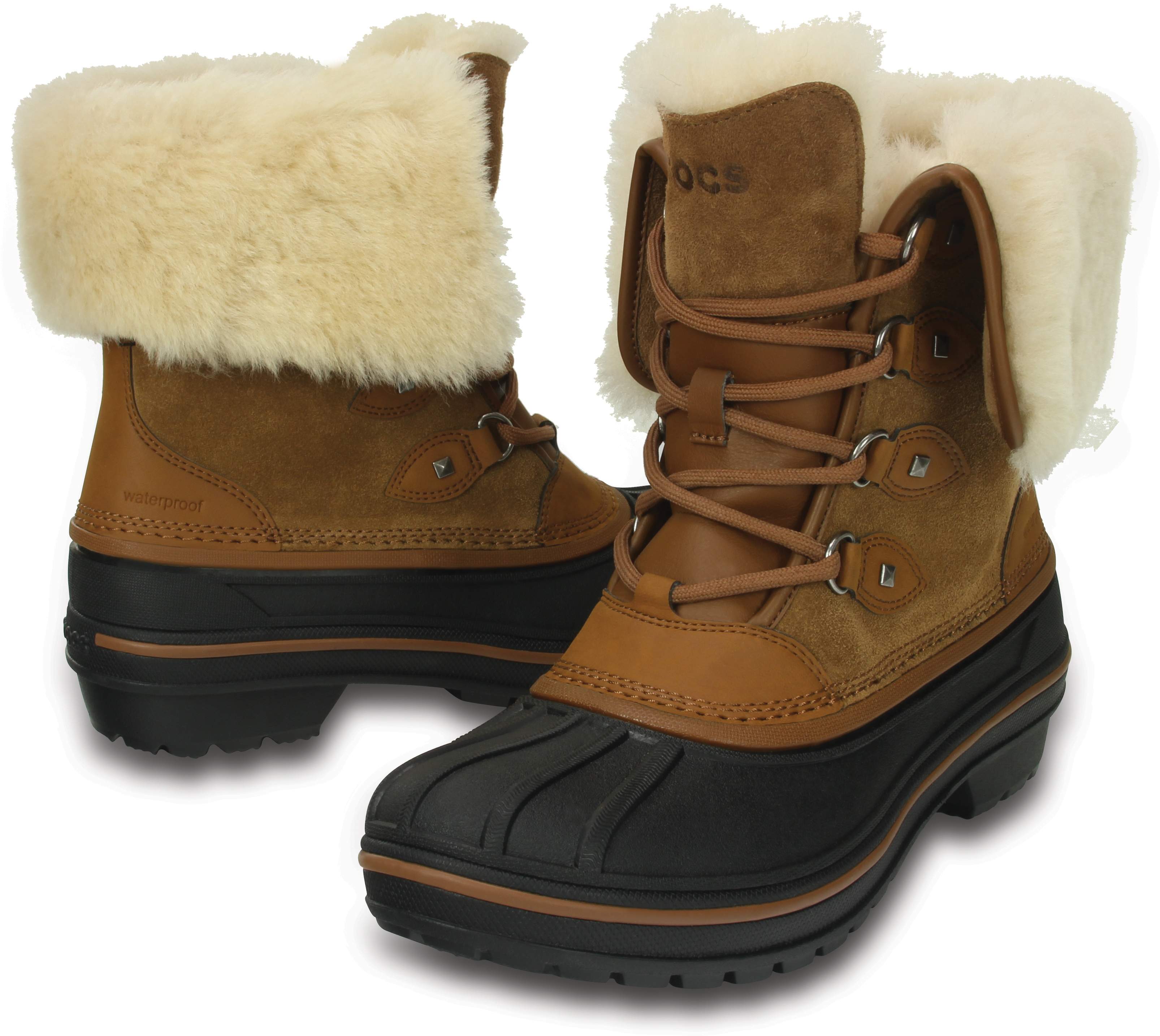 crocs men's winter boots
