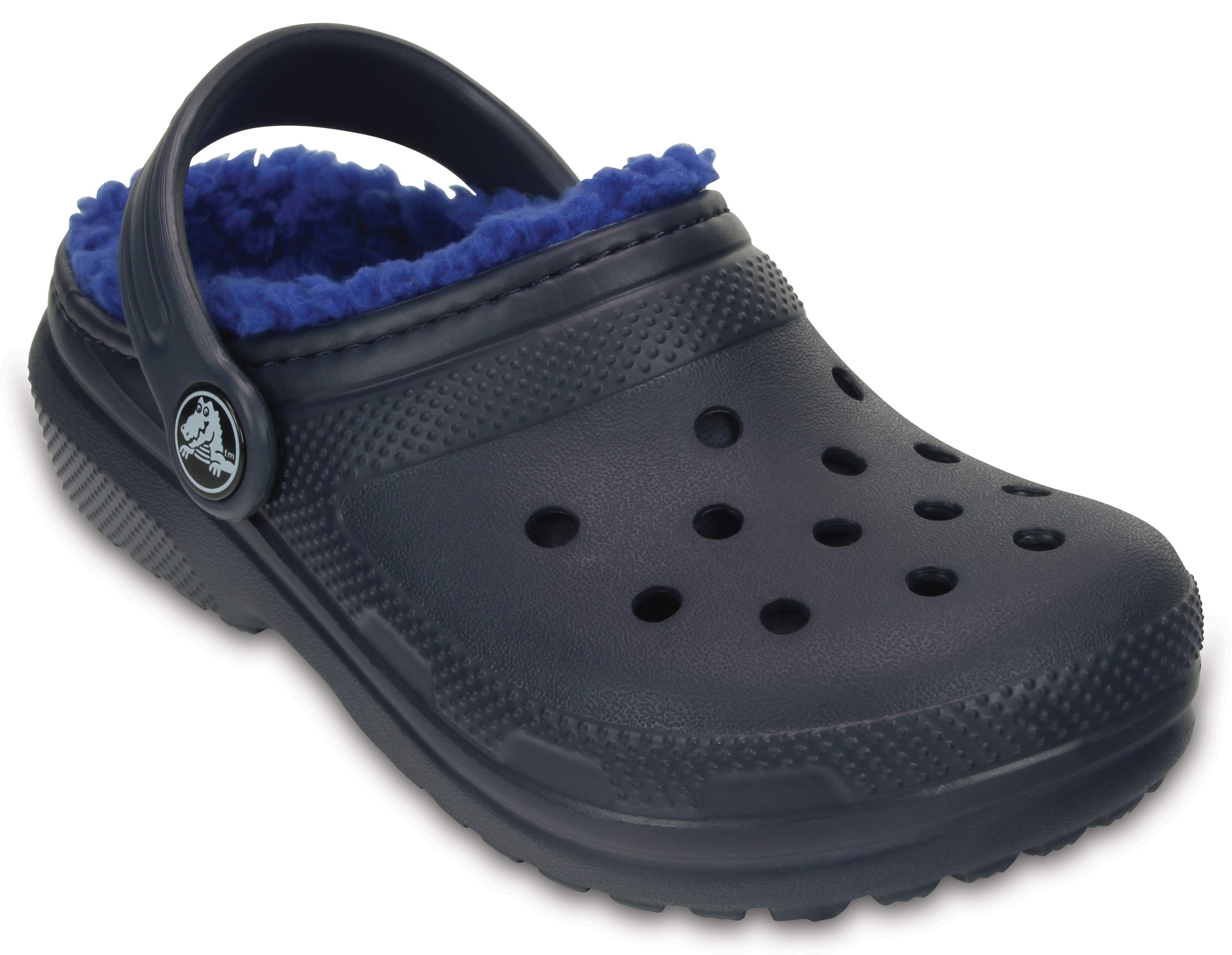 Crocs Kids Classic Fuzz Lined Clog | eBay