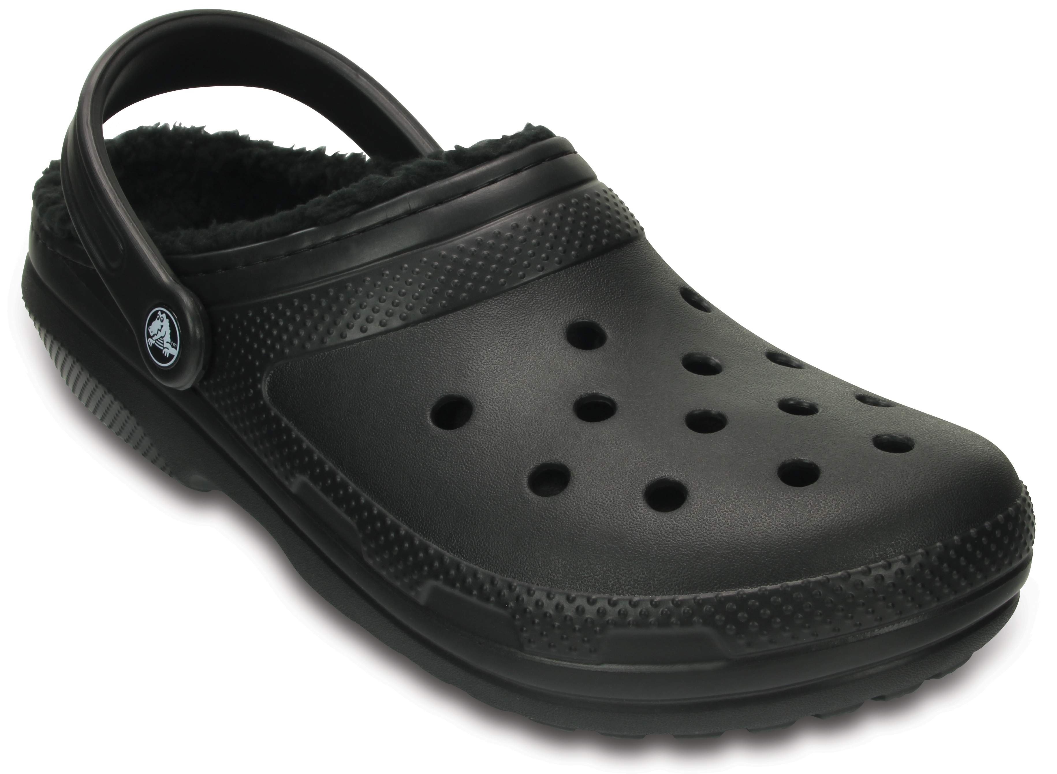 crocs lined slippers