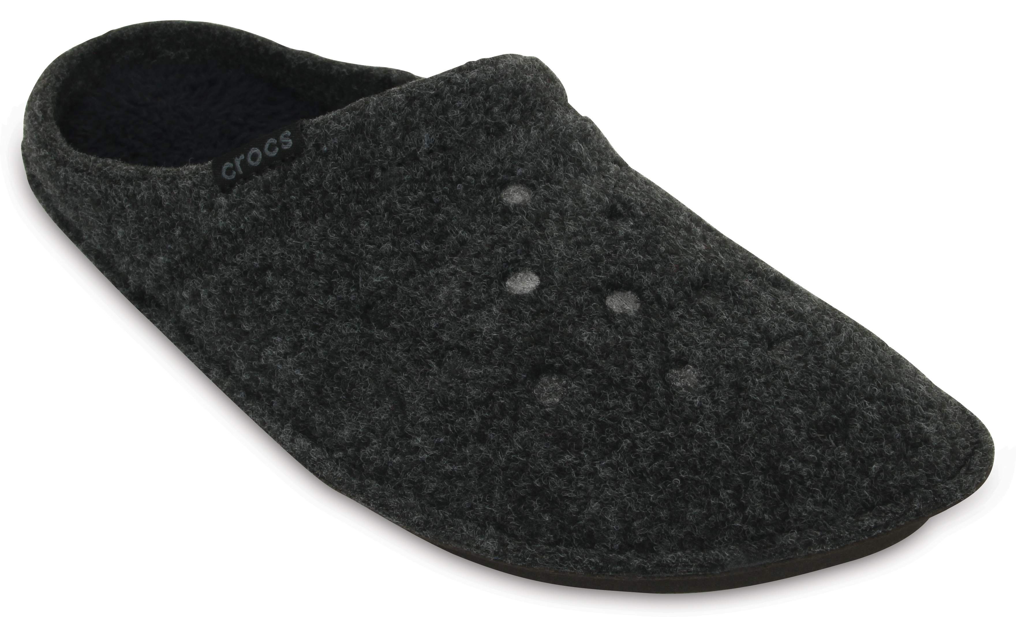 crocs fur lined slippers