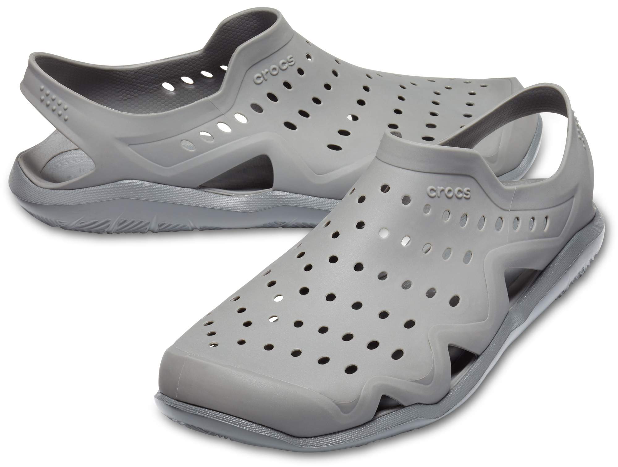 9 Crocs Iconic Comfort Black Swiftwater 