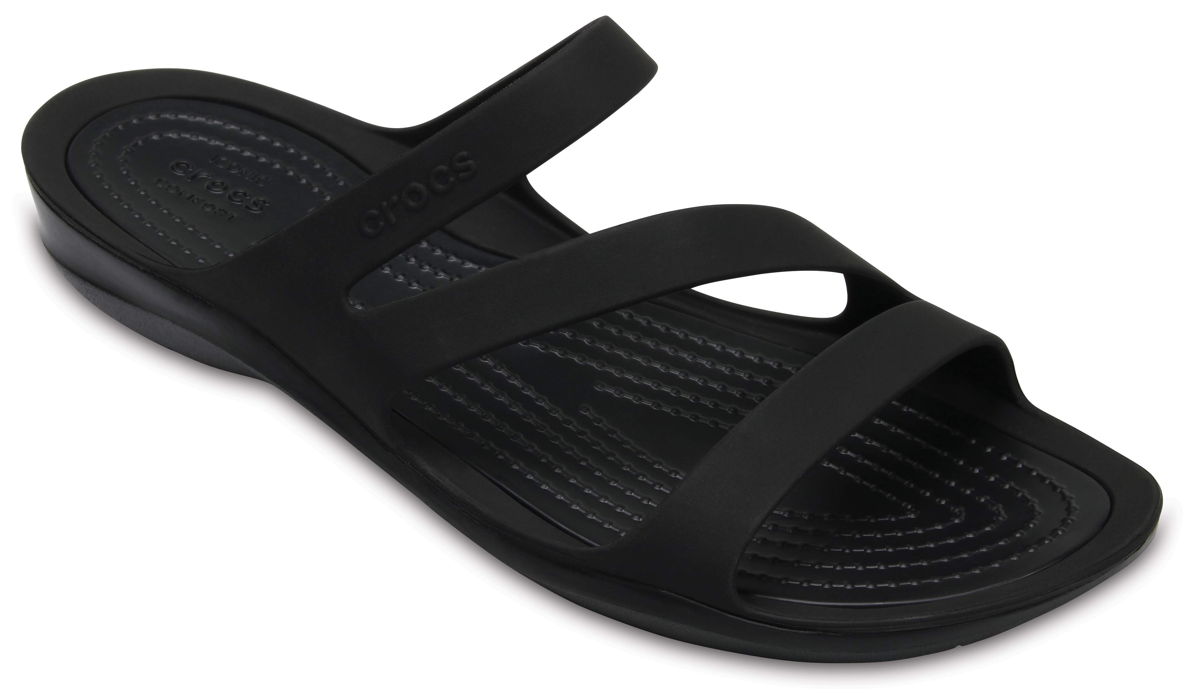 crocs black sandal