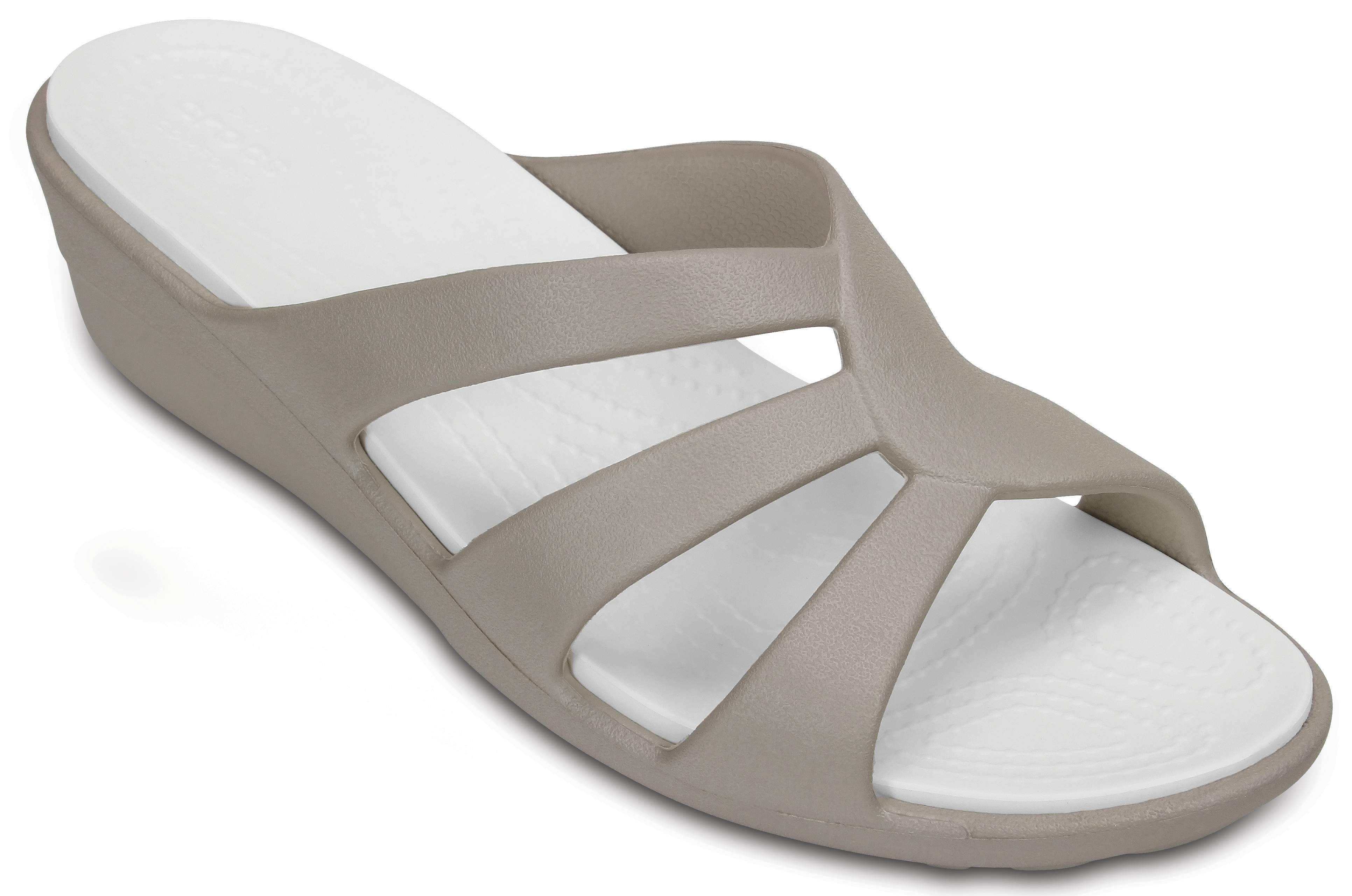 crocs sanrah wedge sandal