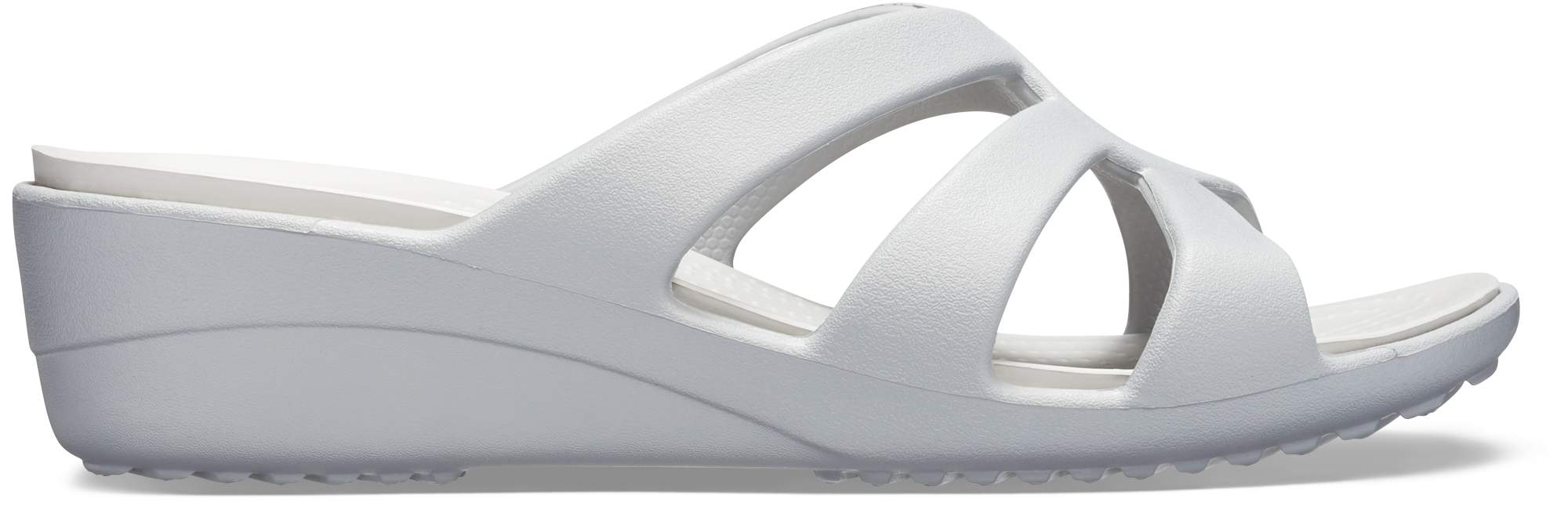 crocs women's sanrah strappy wedge sandal