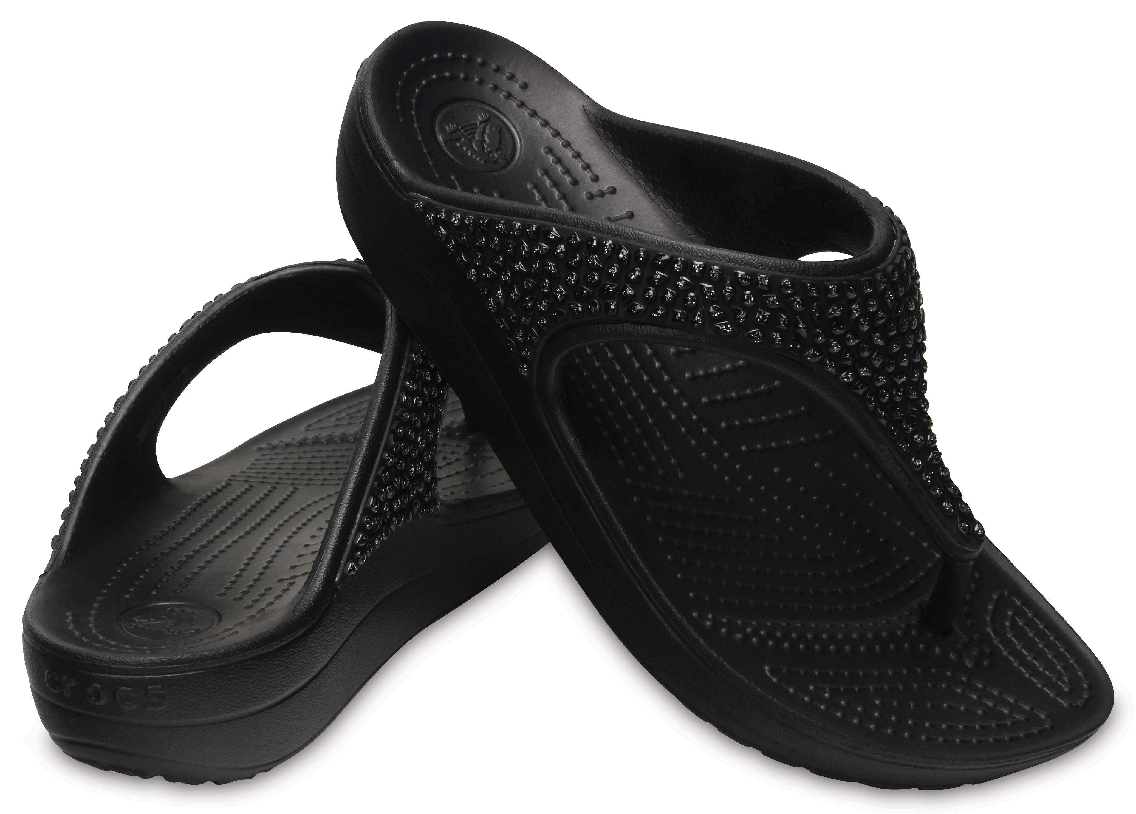 Women's Crocs Sloane Embellished Flip 