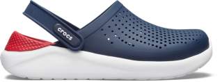 crocs canvas slip on womens