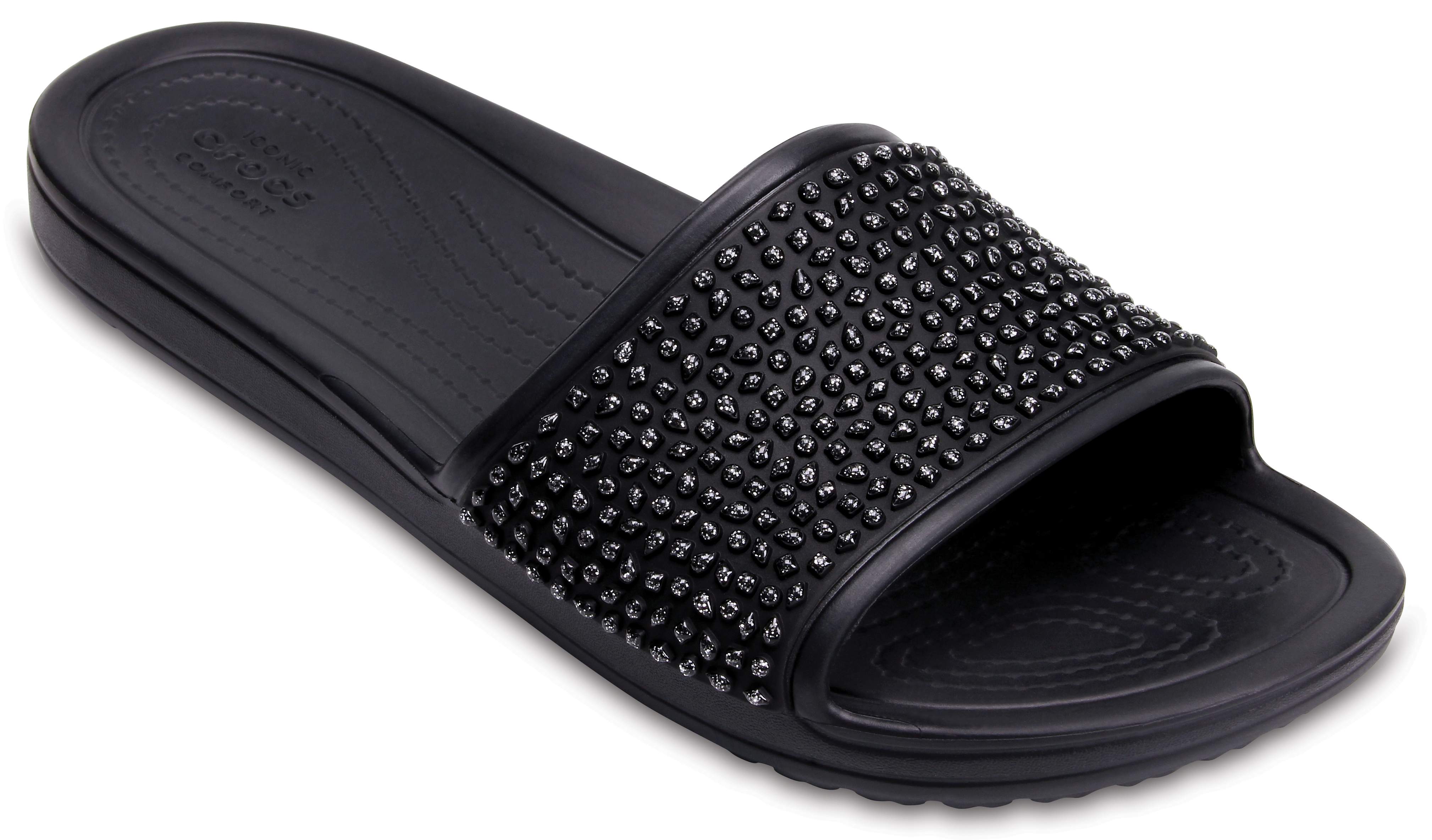 women's crocs sloane embellished slide