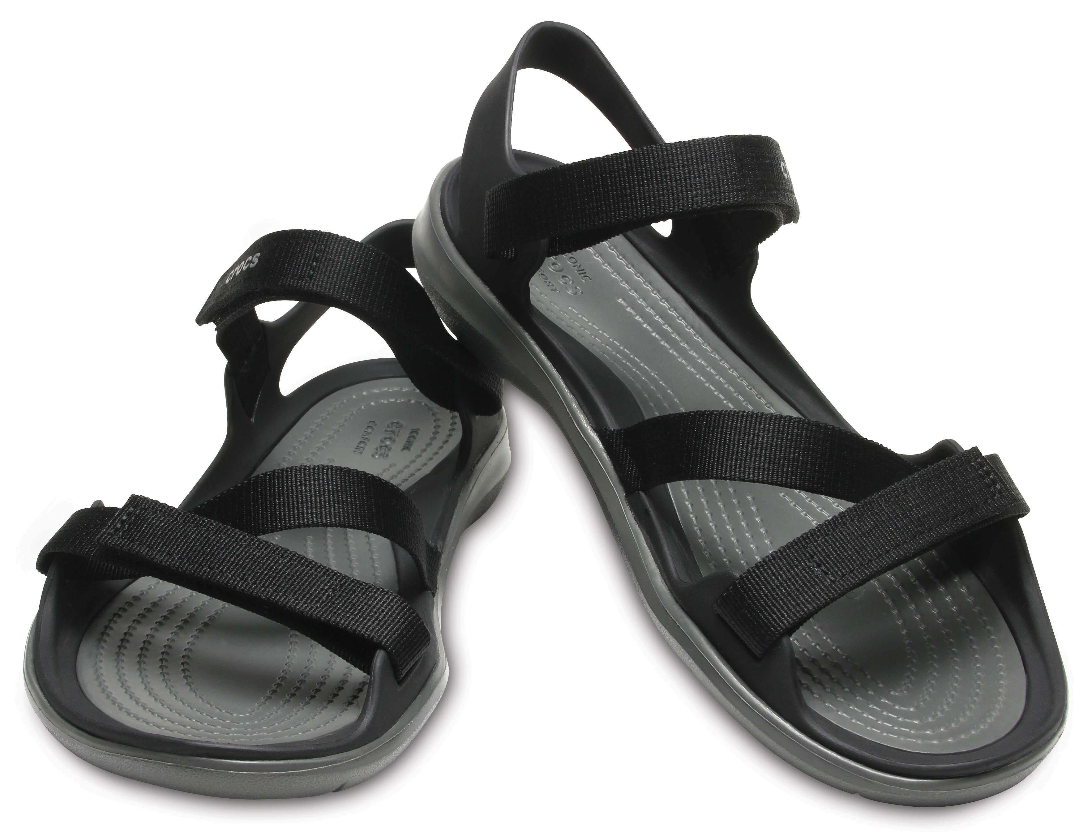 women's swiftwater webbing sandal crocs