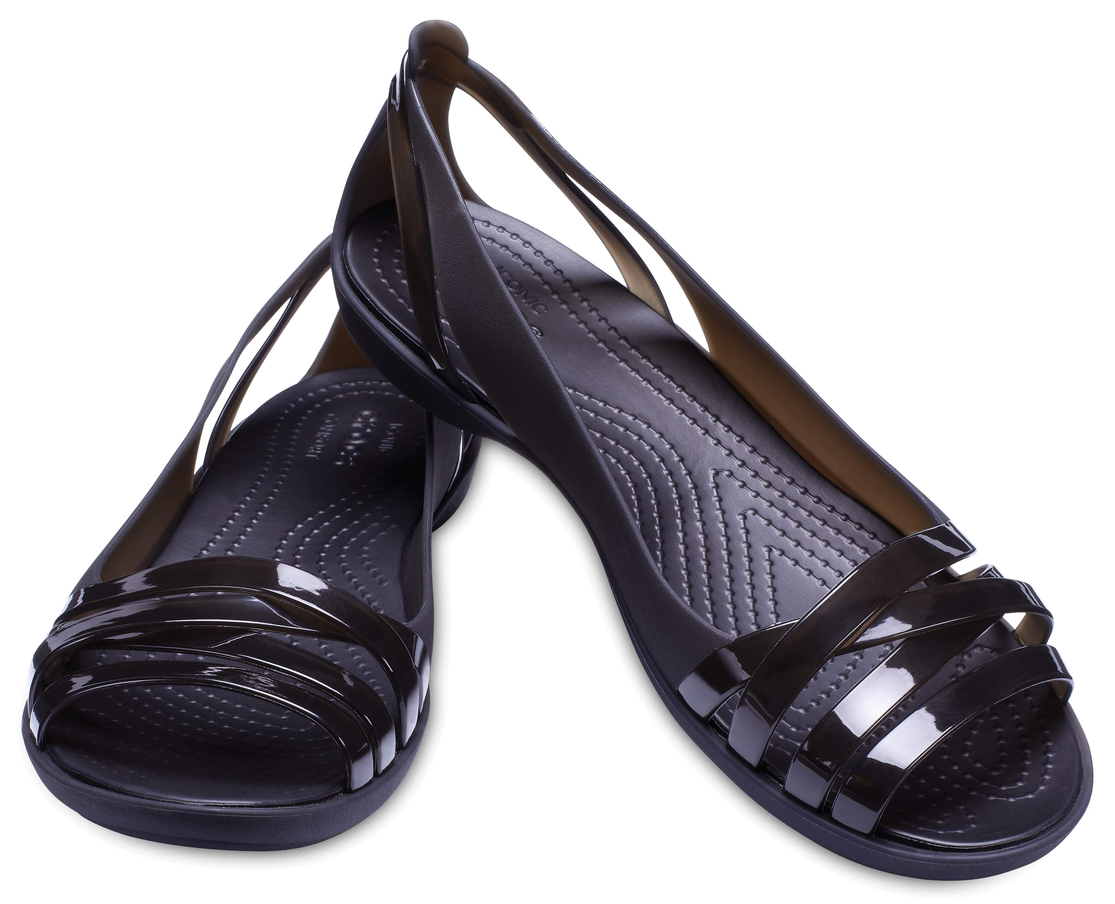 crocs women's isabella huarache 2 flat w sandal