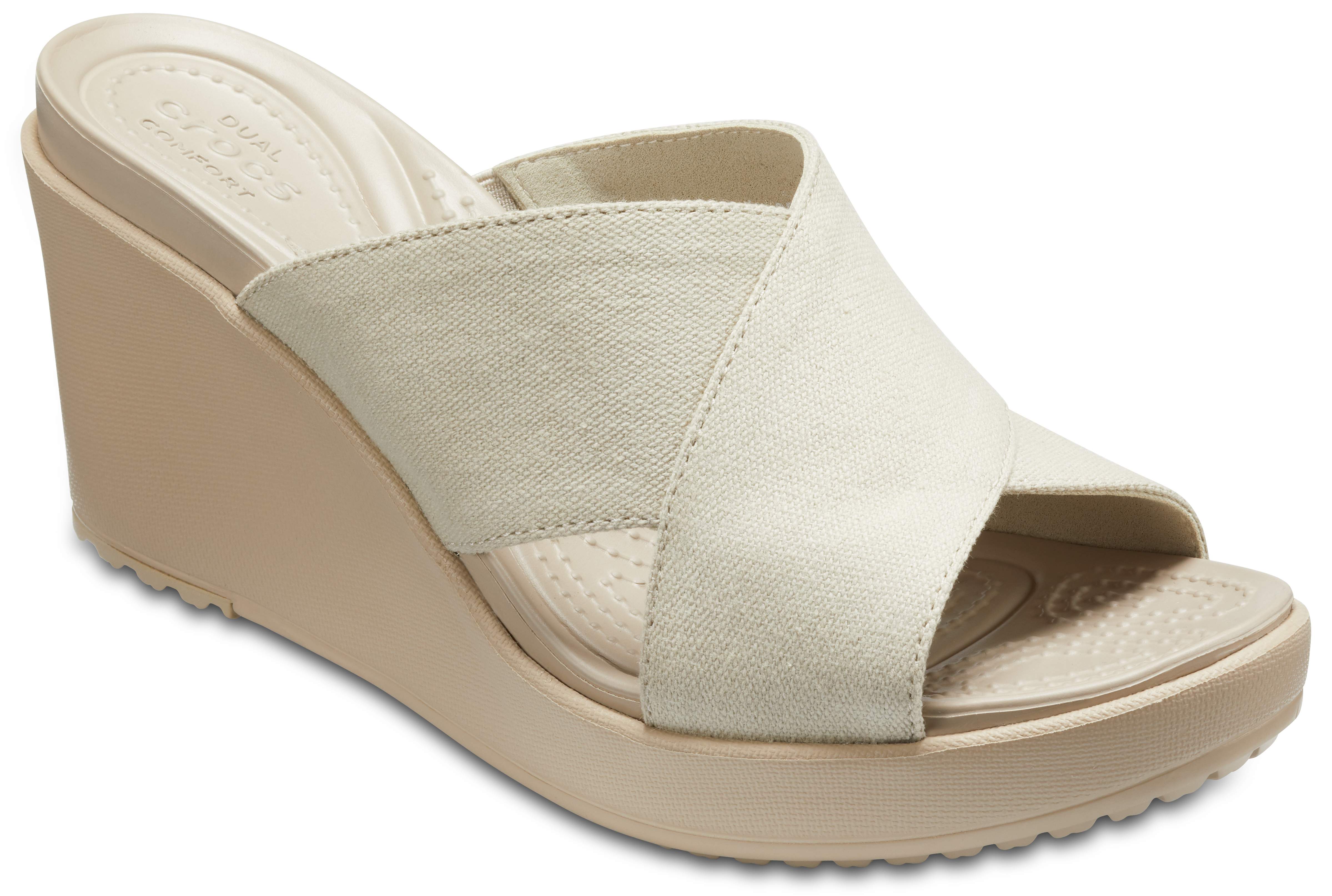 crocs leigh 2 women's wedge sandals