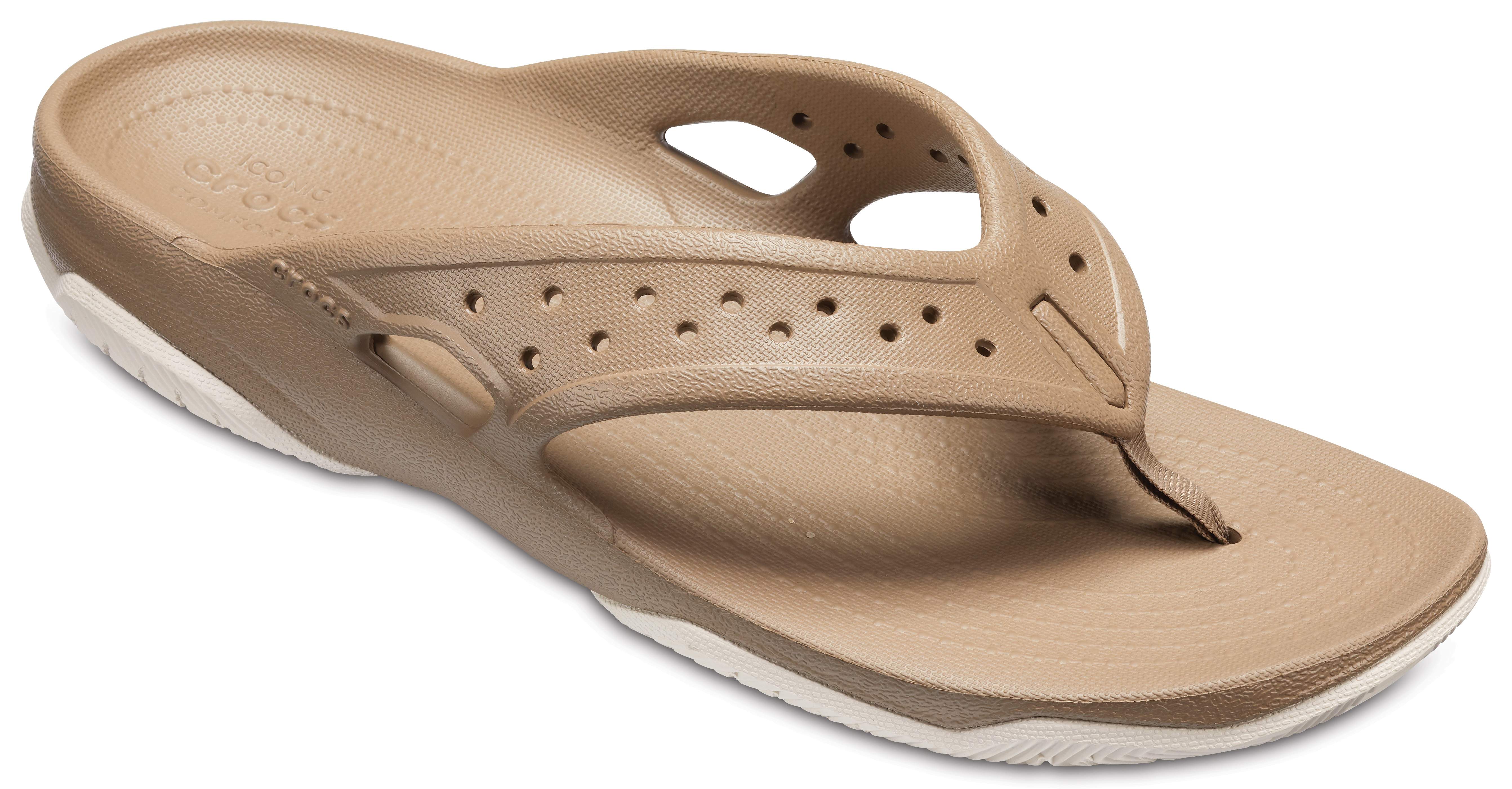 mens crocs flip flops size 13