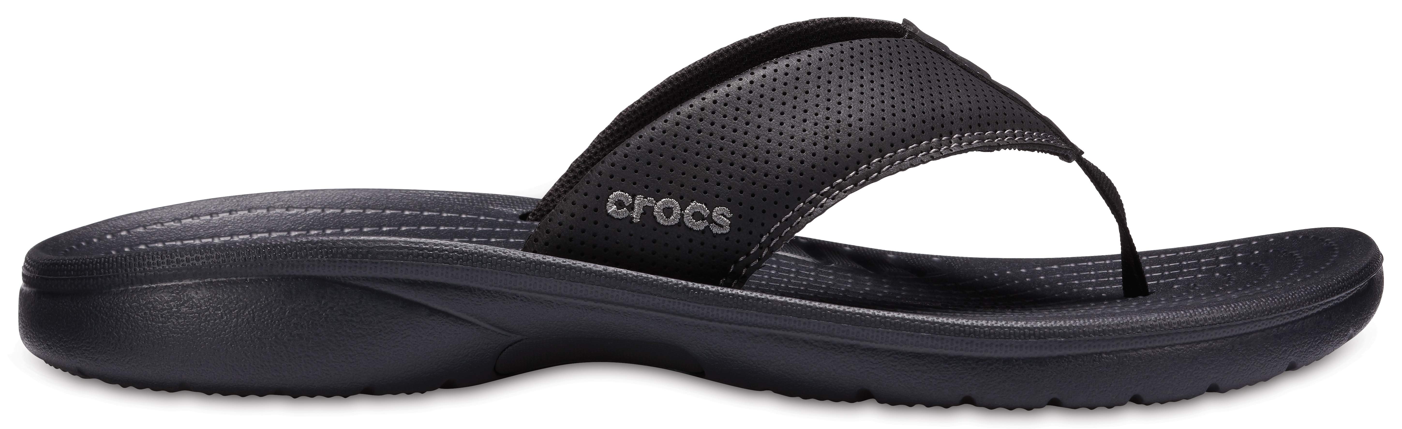 crocs men's bogota flip