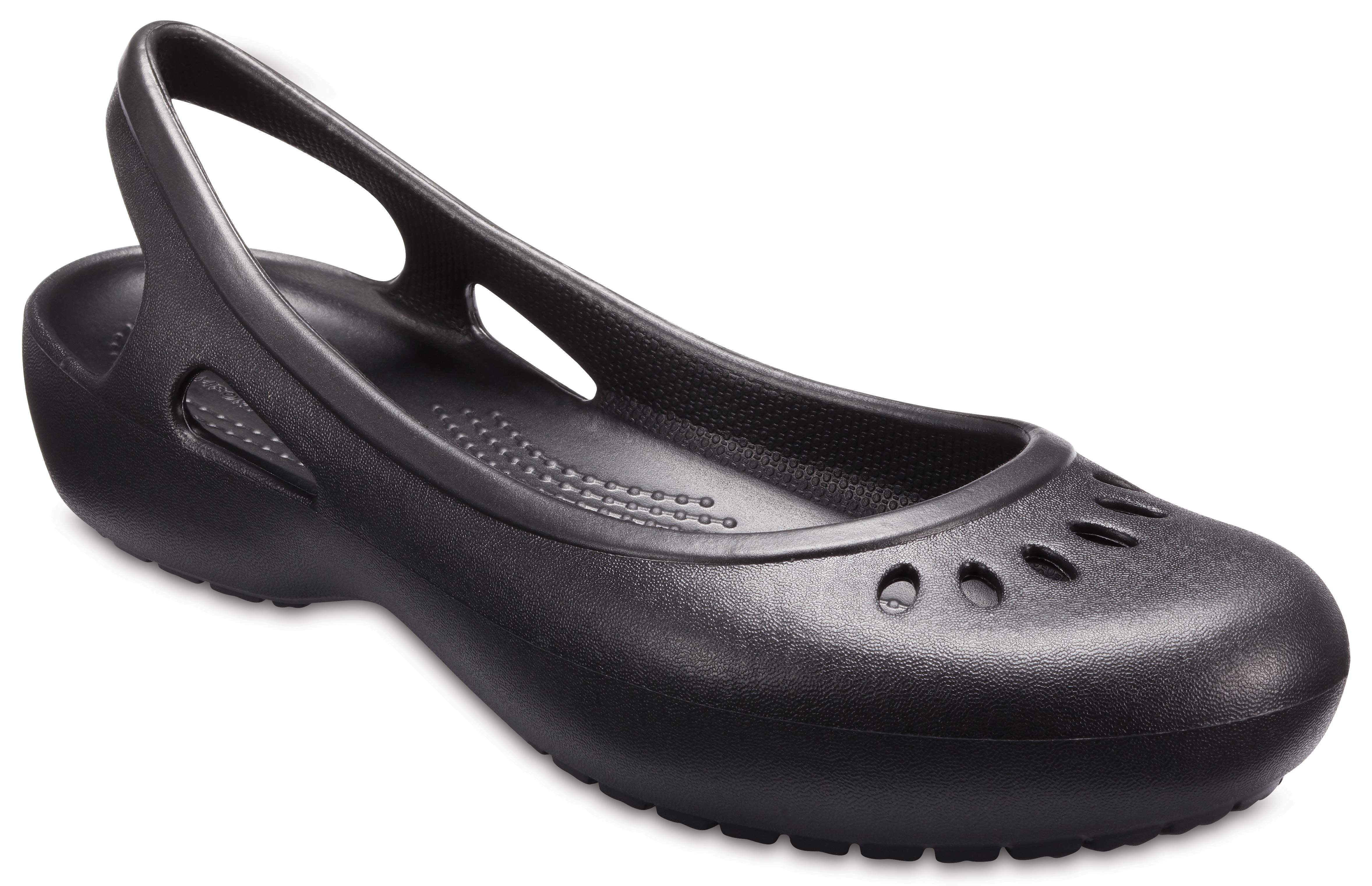 black women's crocs