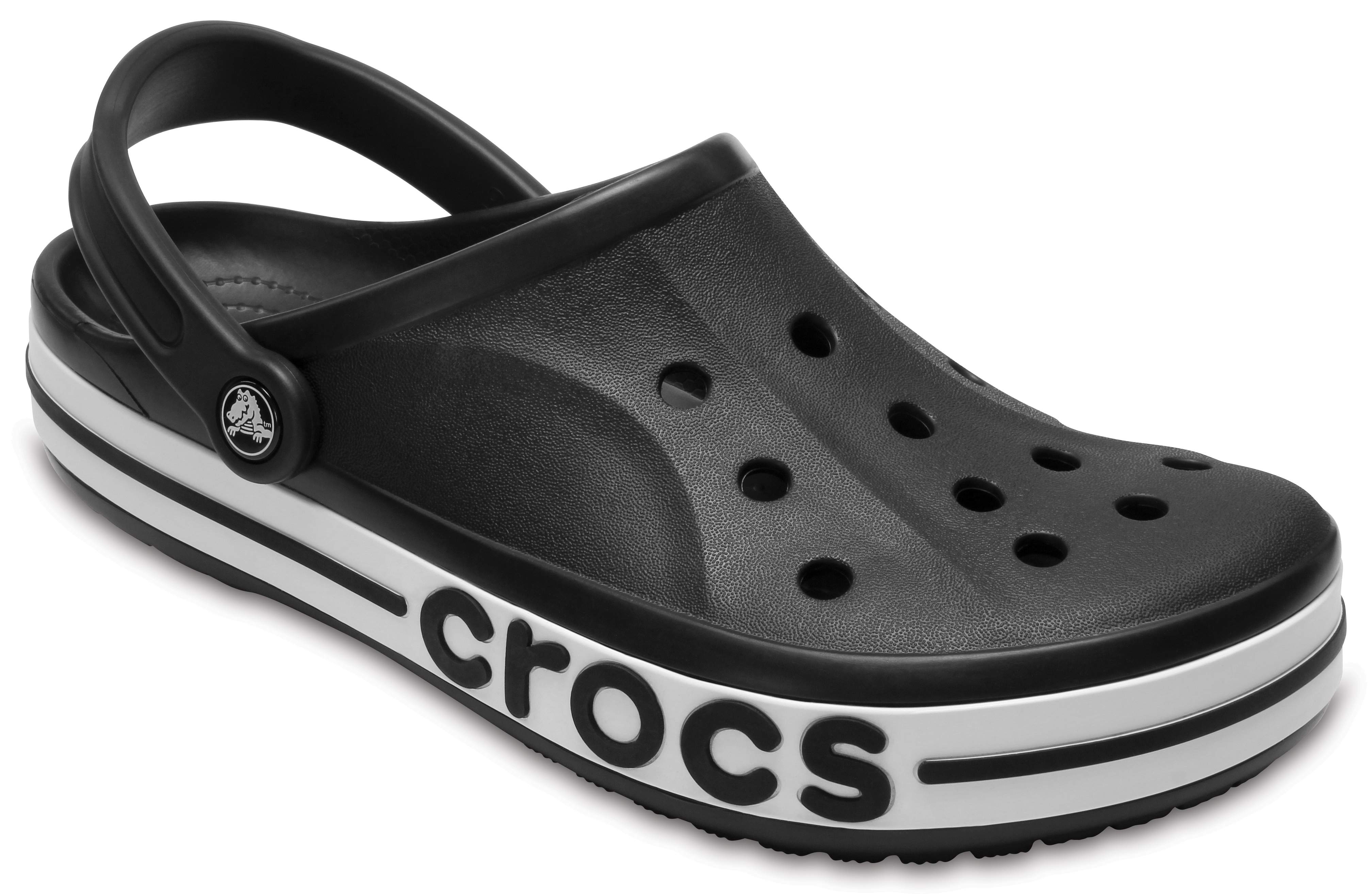 crocs black slippers