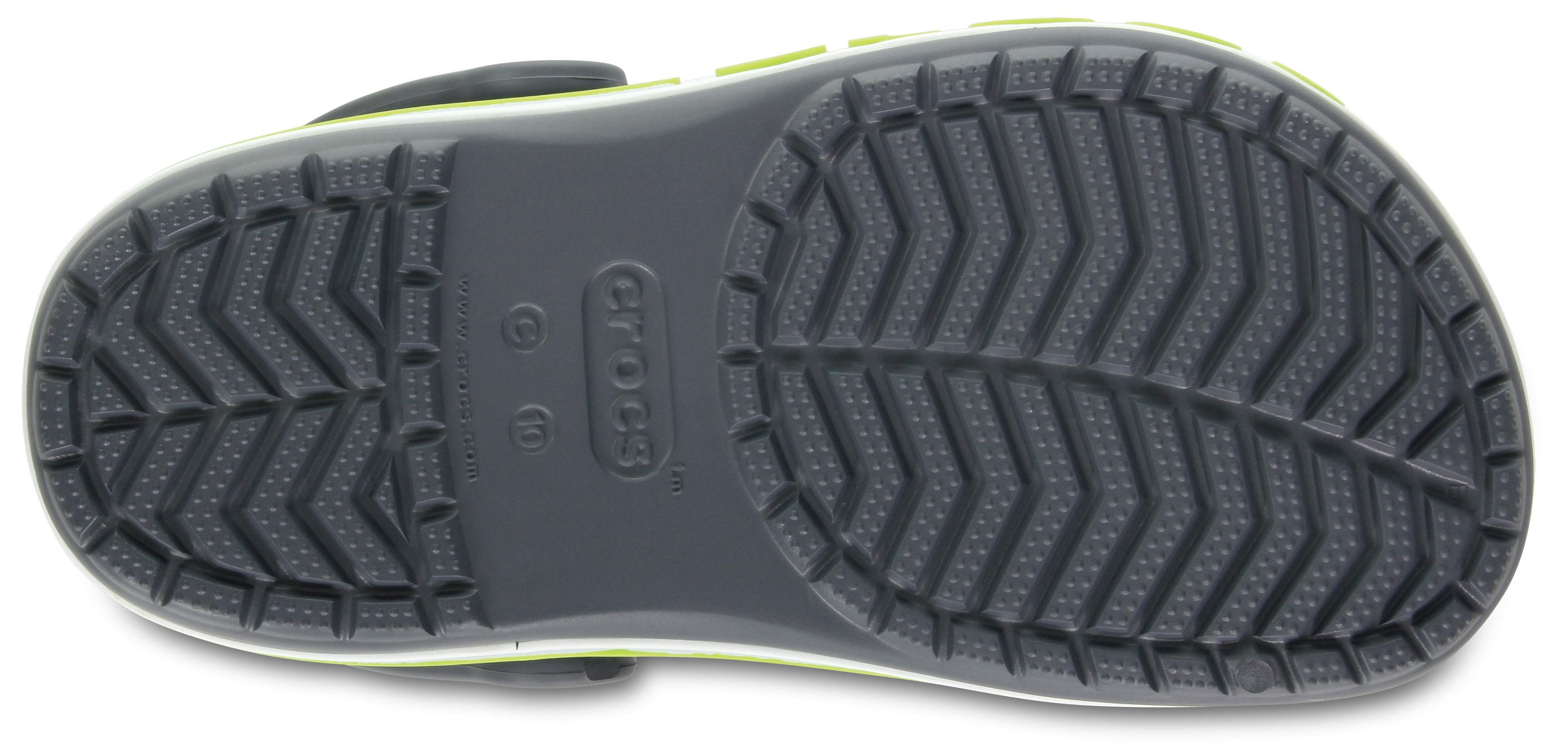 crocs size on bottom of shoe