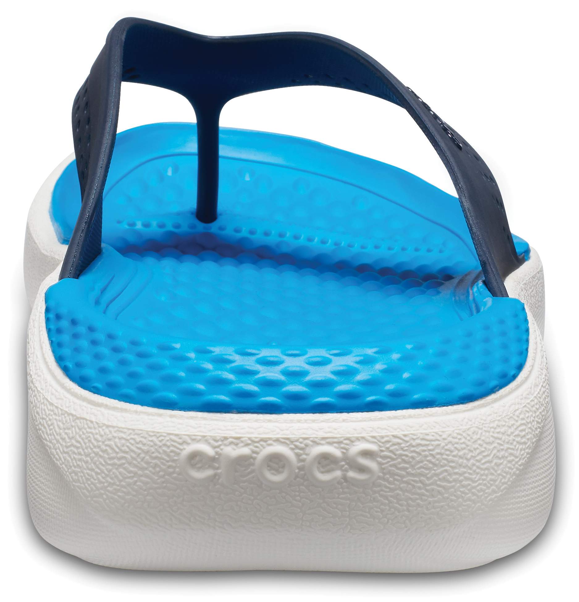 crocs literide navy blue
