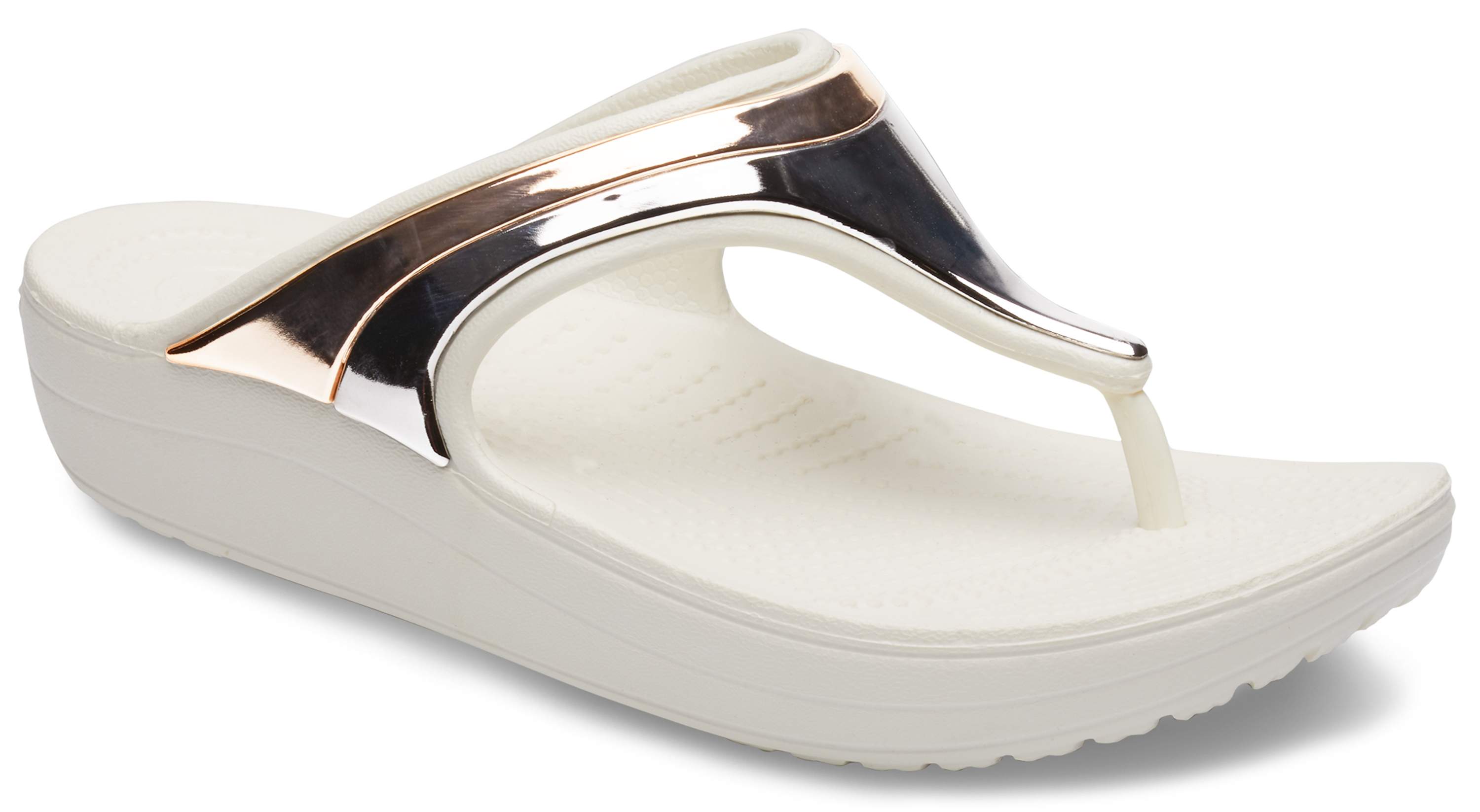 crocs women's sloane embellished flip flop