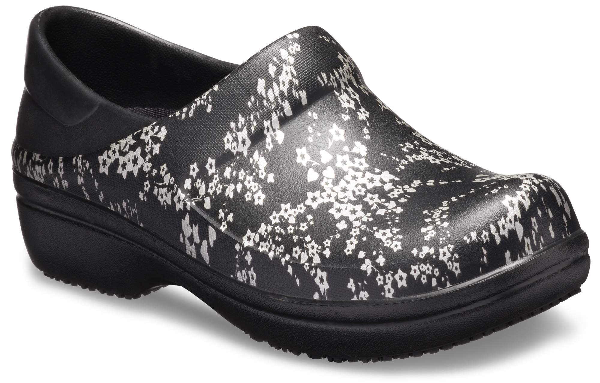 crocs women's neria pro ii graphic clog