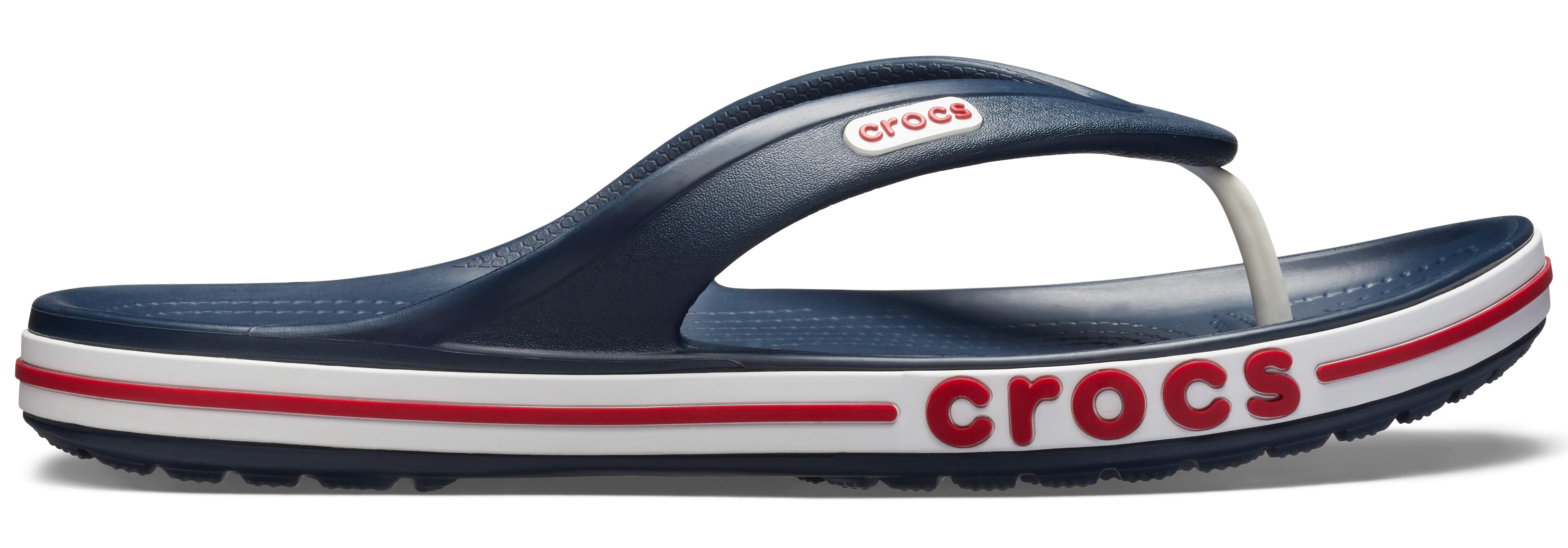 crocs baya flip flops