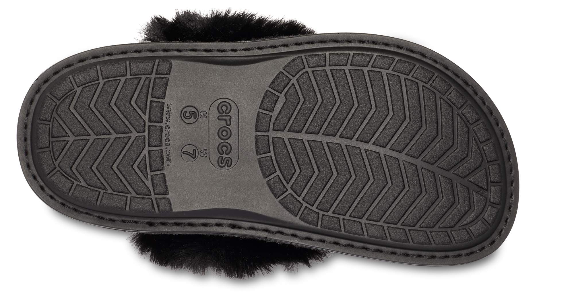 crocs classic luxe lined slipper