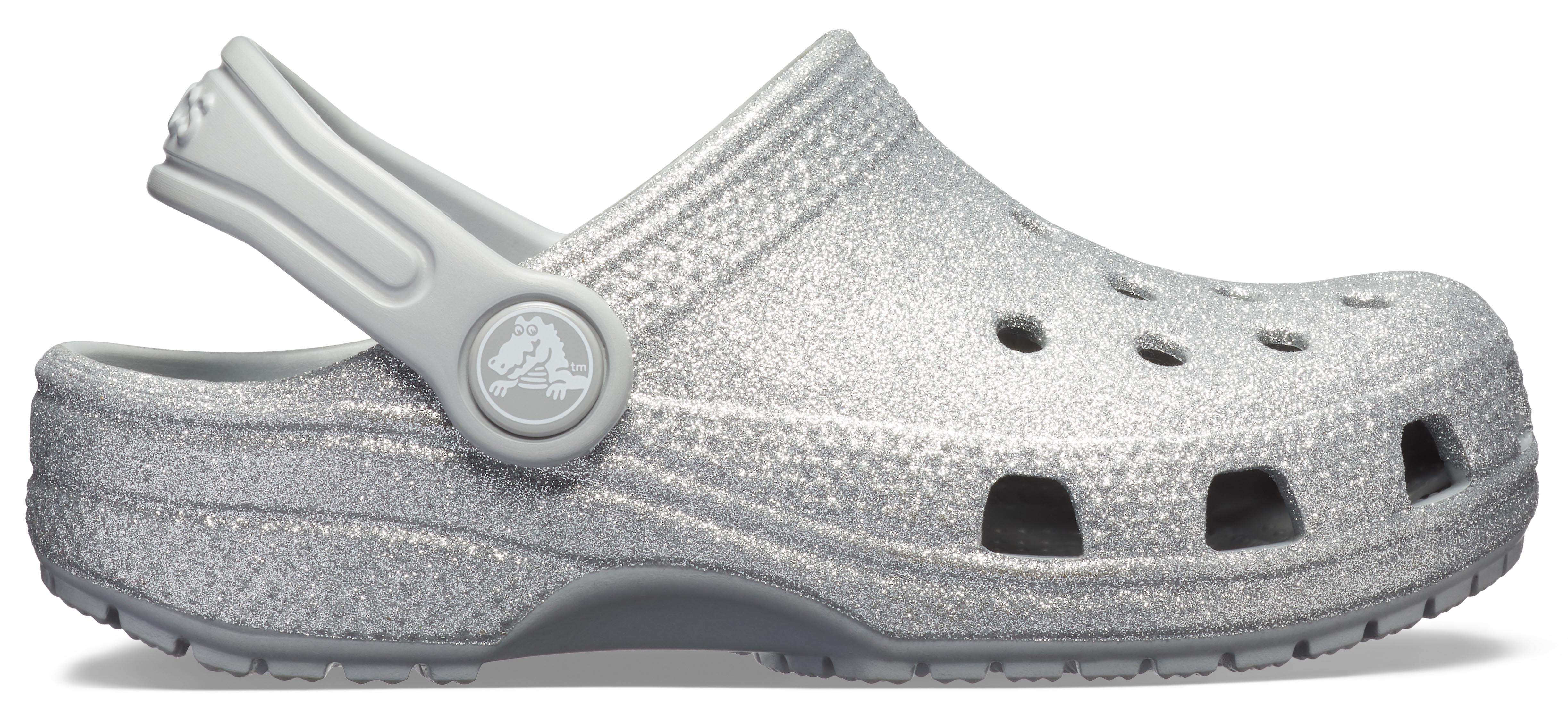 crocs classic glitter