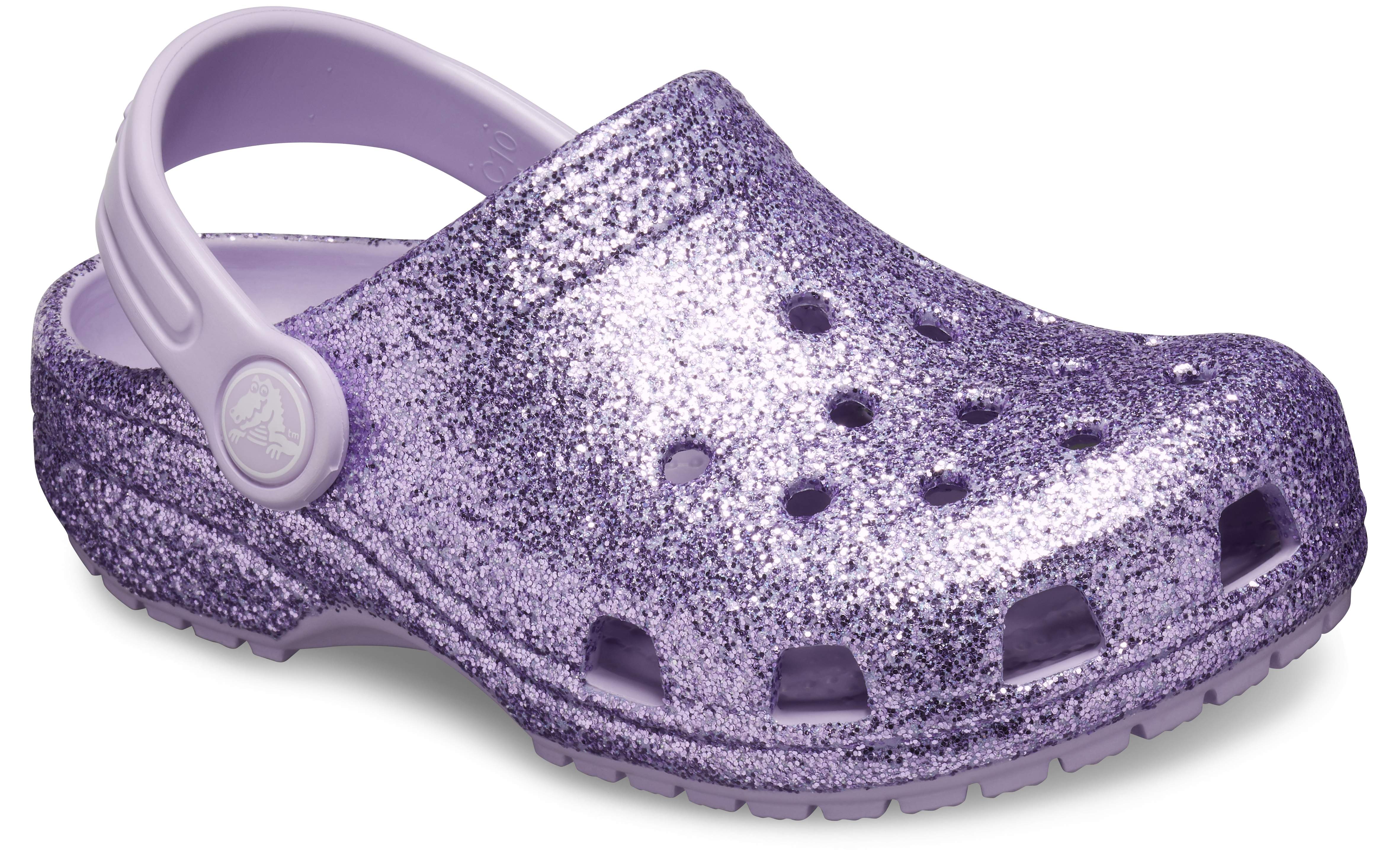 crocs sparkle clog