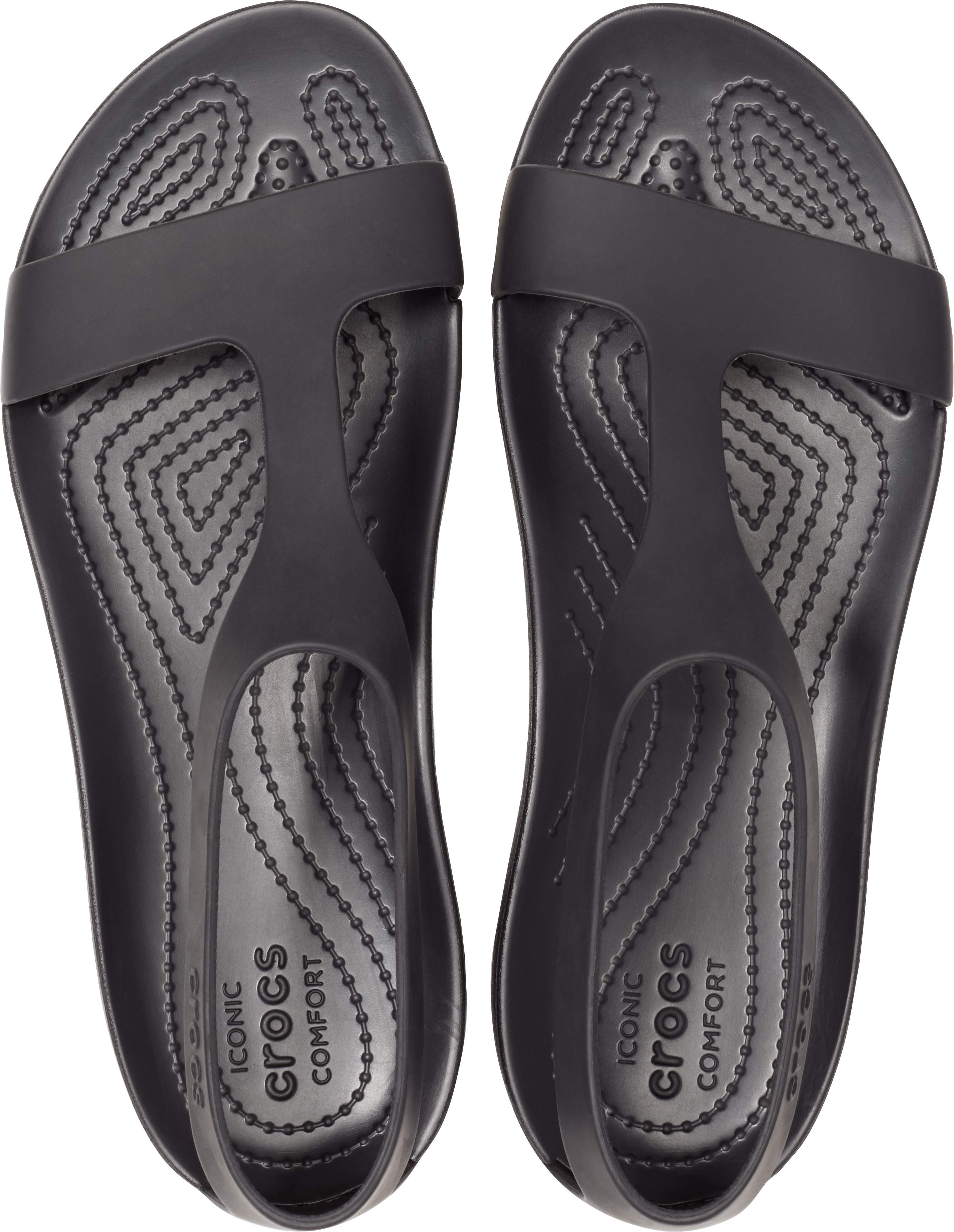 women's crocs serena sandal black