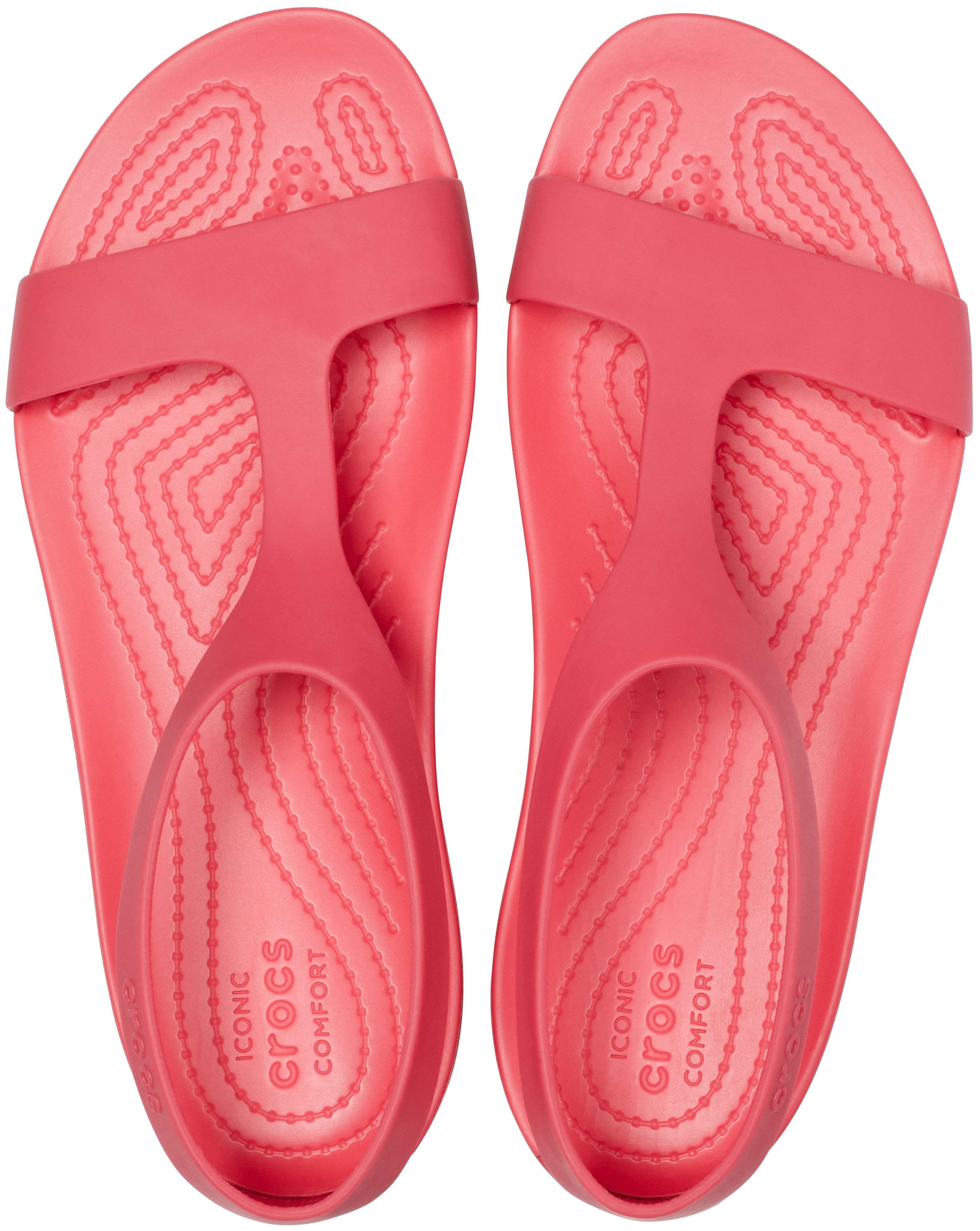 crocs women's serena flat sandal