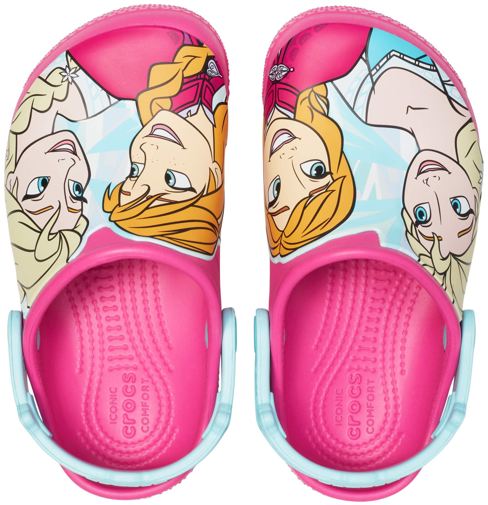 elsa and anna crocs