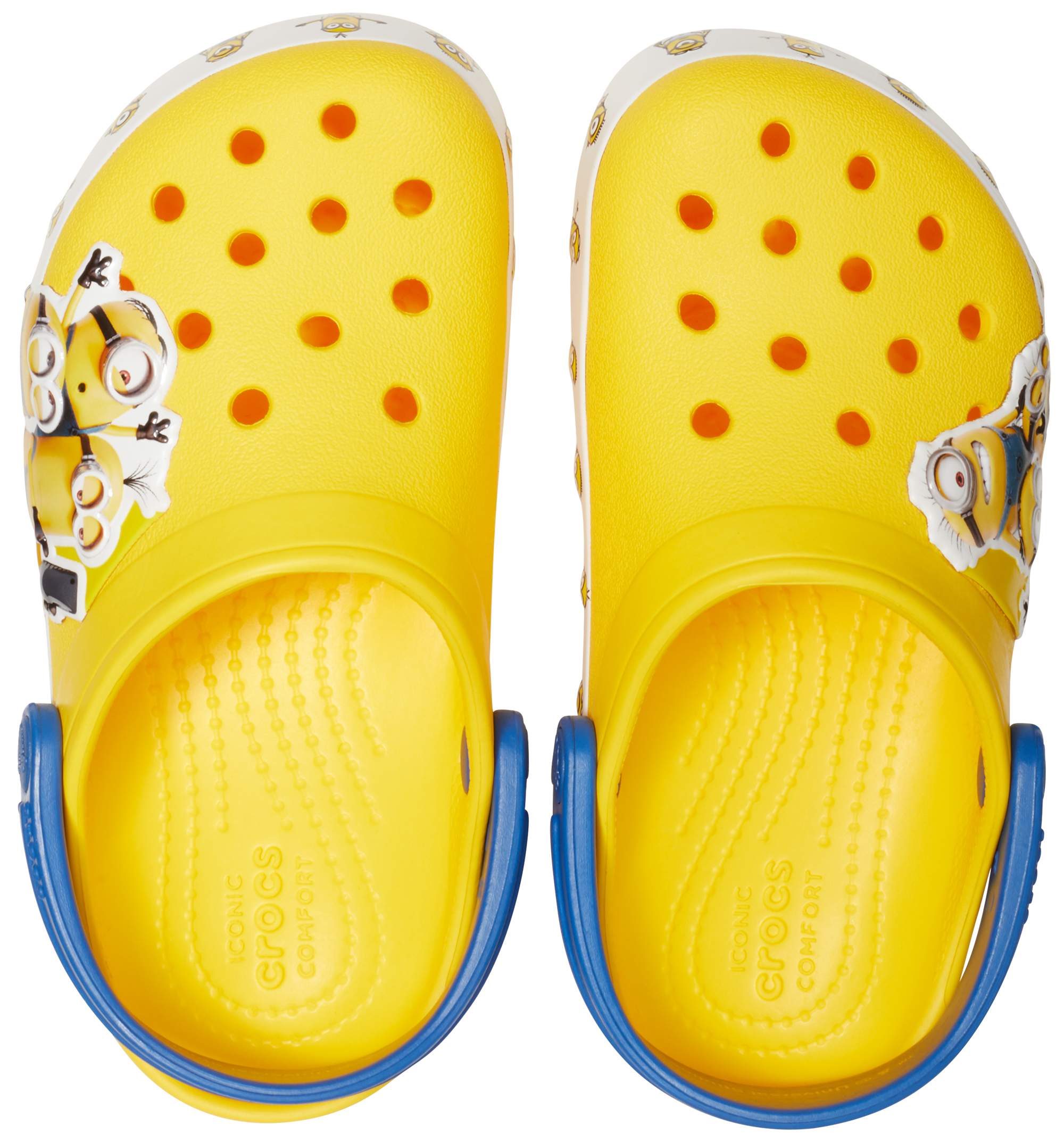 youth yellow crocs